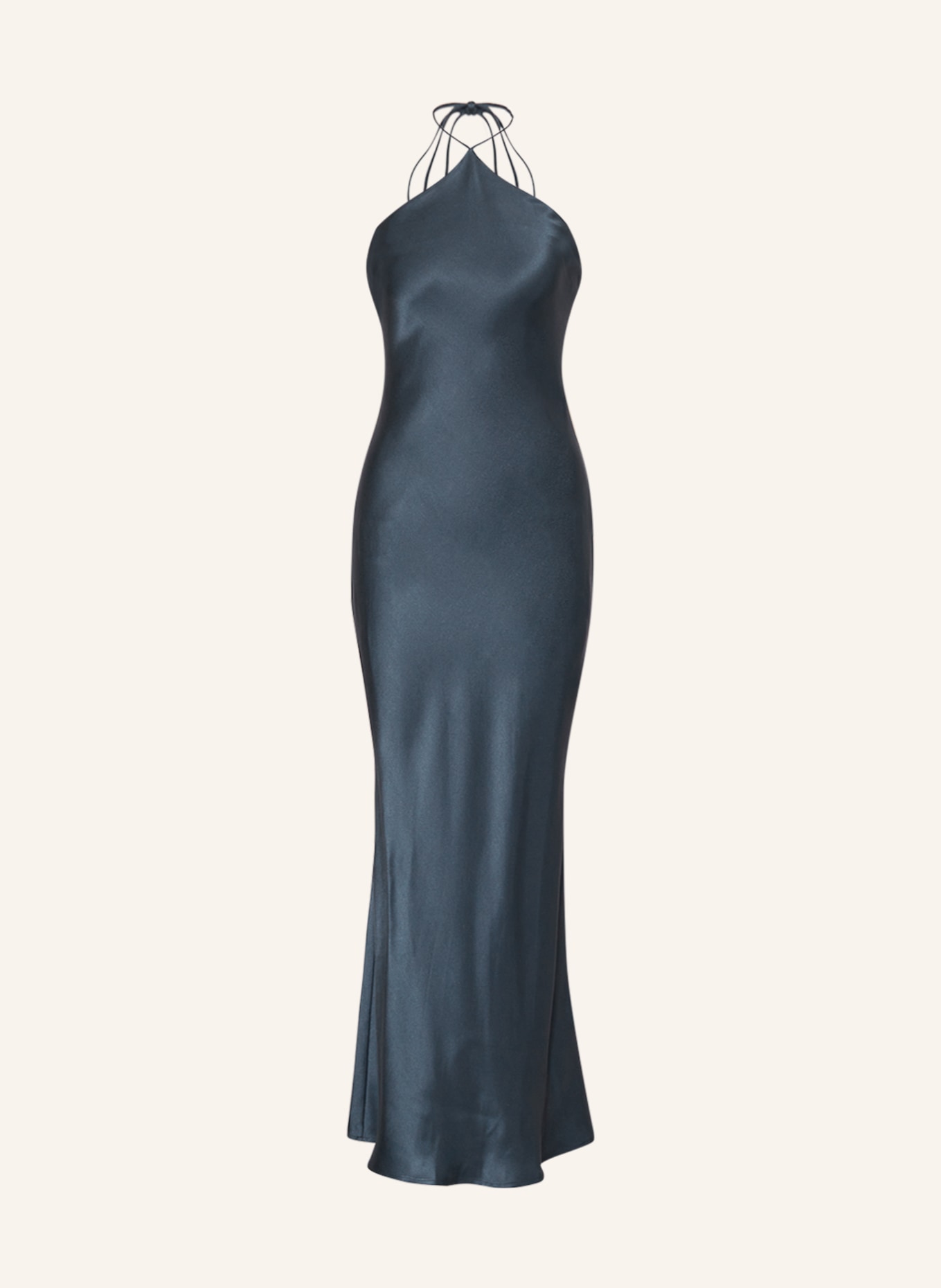 ANINE BING Hedvábné šaty LEANNE, Barva: MODRÁ (Obrázek 1)