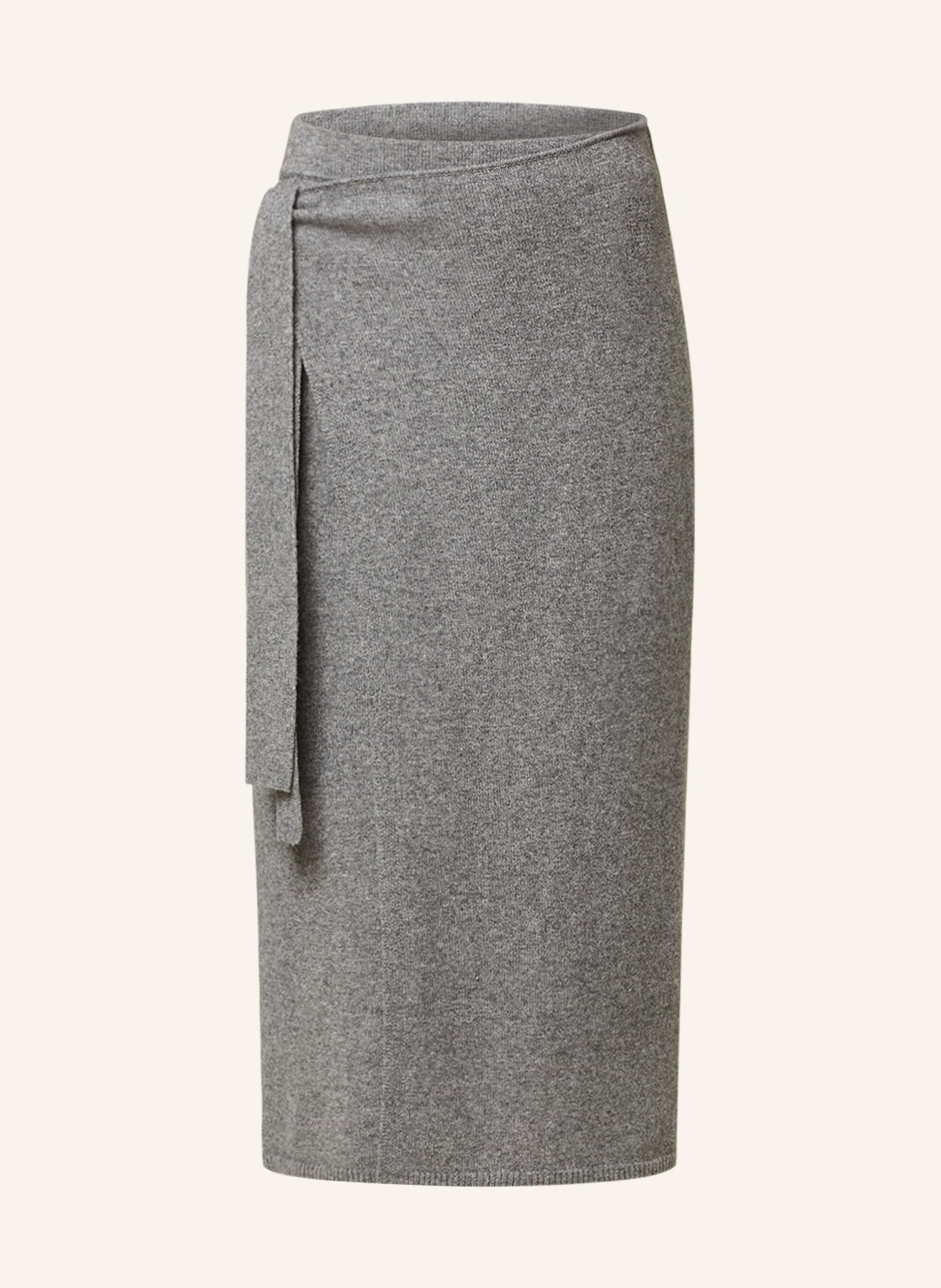 oui Wrap skirt, Color: GRAY (Image 1)