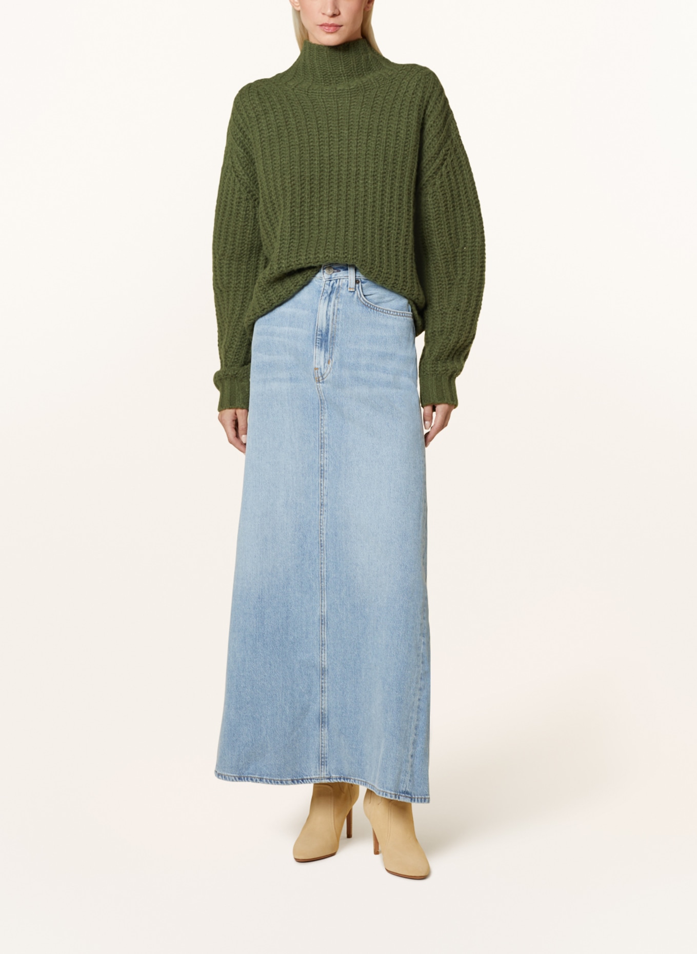 MRS & HUGS Cashmere-Pullover, Farbe: DUNKELGRÜN (Bild 2)