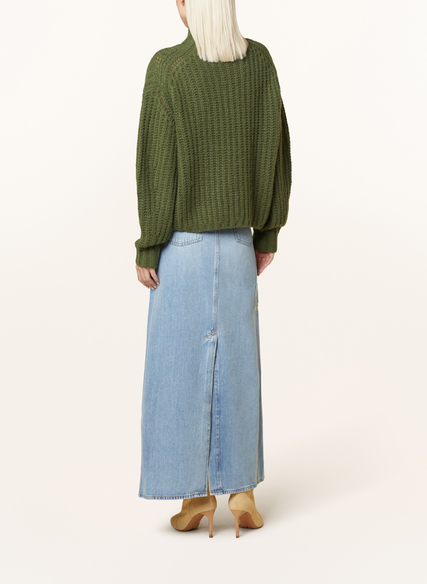 MRS & HUGS Cashmere-Pullover, Farbe: DUNKELGRÜN (Bild 3)