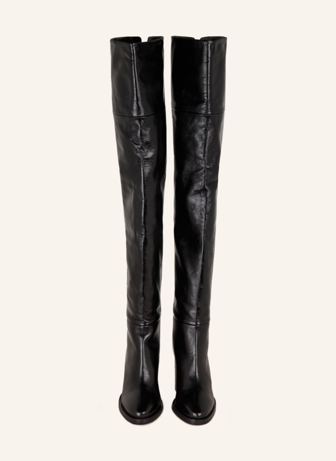 PARIS TEXAS Over the knee boots OPHELIA, Color: BLACK (Image 3)