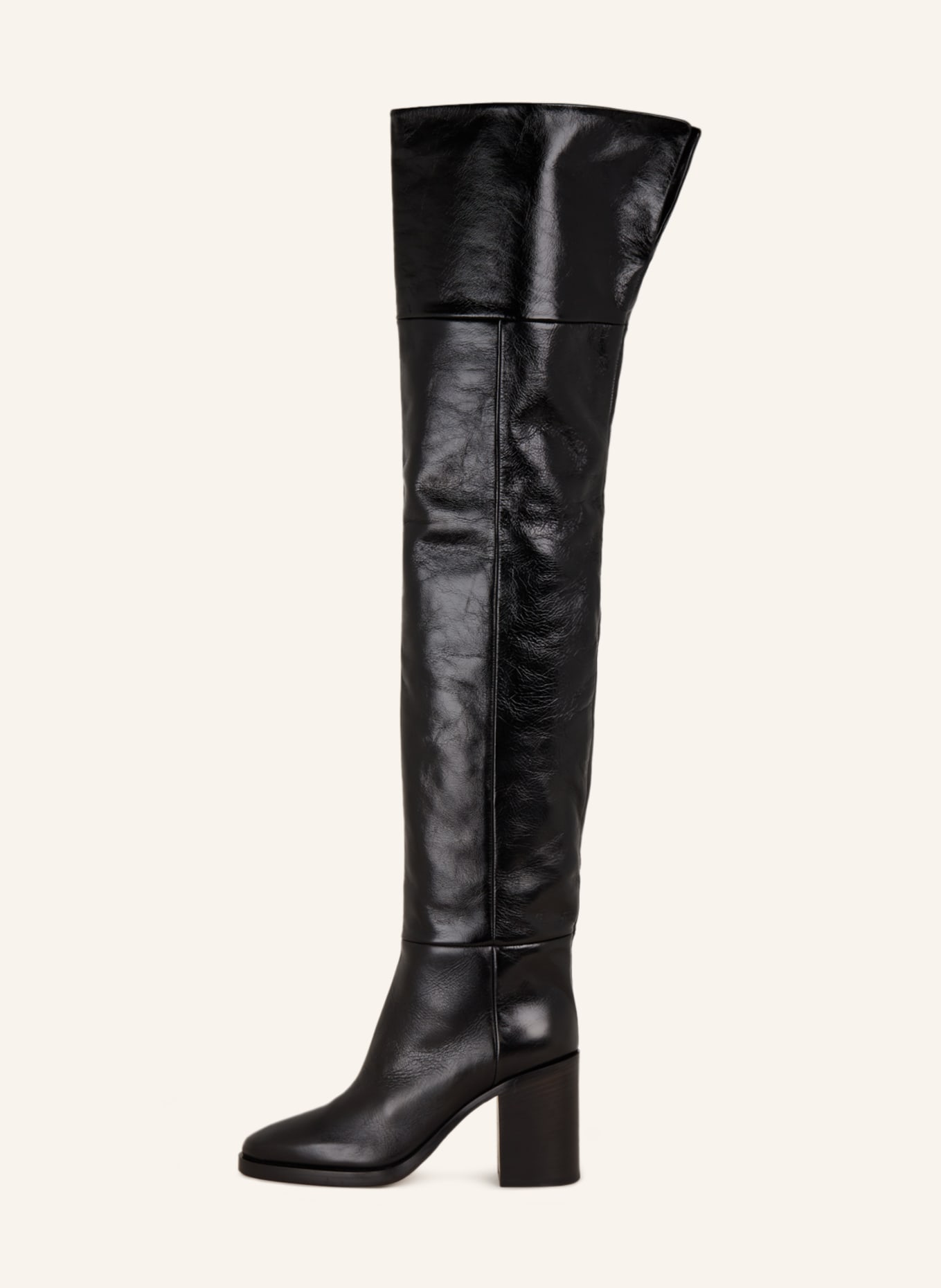 PARIS TEXAS Over the knee boots OPHELIA, Color: BLACK (Image 4)