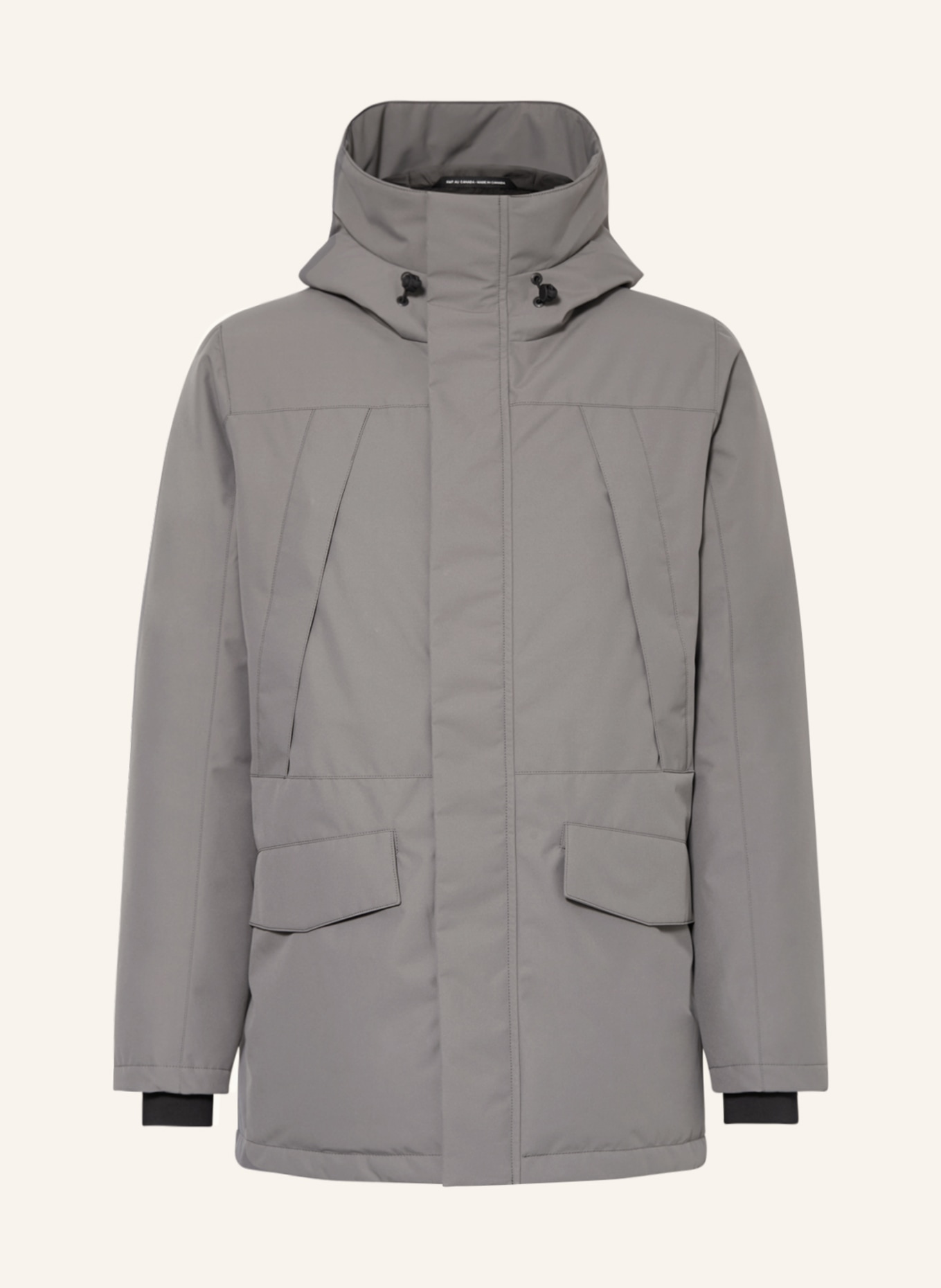 QUARTZ Co. Down parka in gray