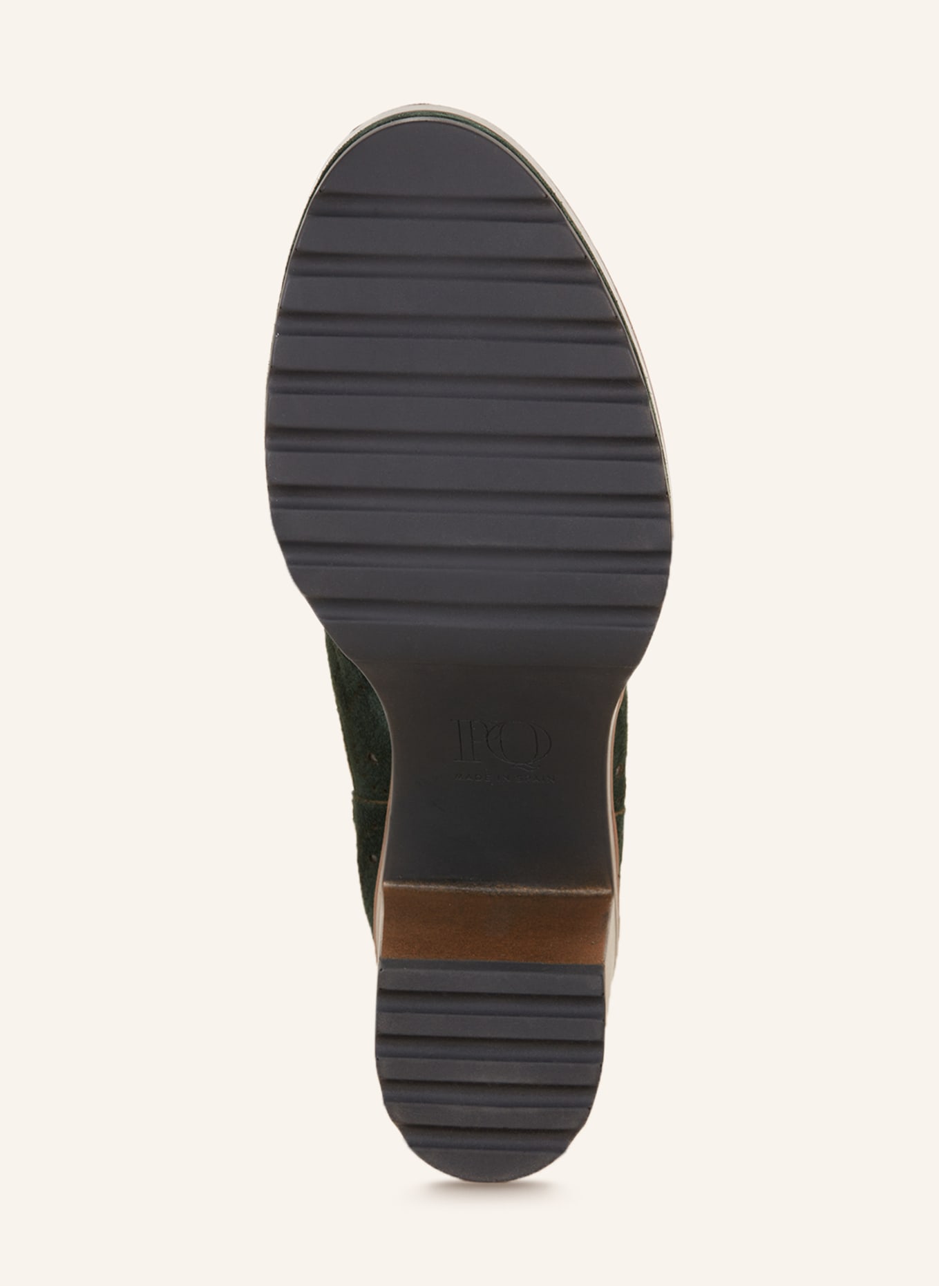 PONS QUINTANA Platform ankle boots OLIVIA, Color: DARK GREEN (Image 6)