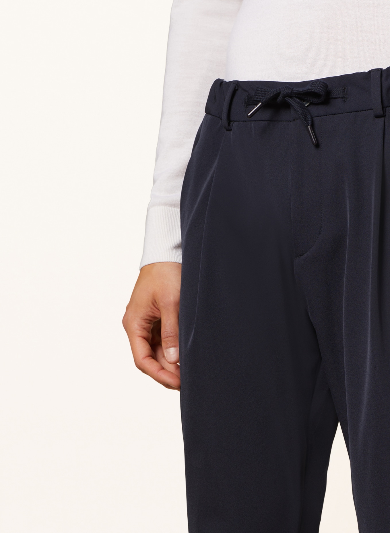 HERNO Pants in jogger style, Color: 9200 navy (Image 6)