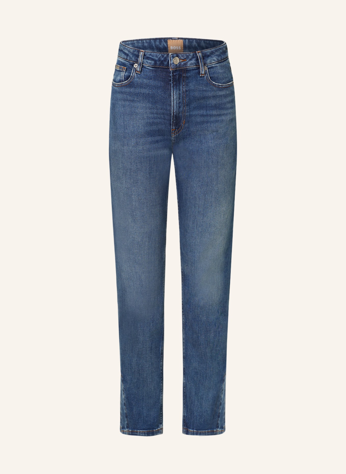 BOSS Straight Jeans ADA HR 1.0, Farbe: 410 NAVY (Bild 1)