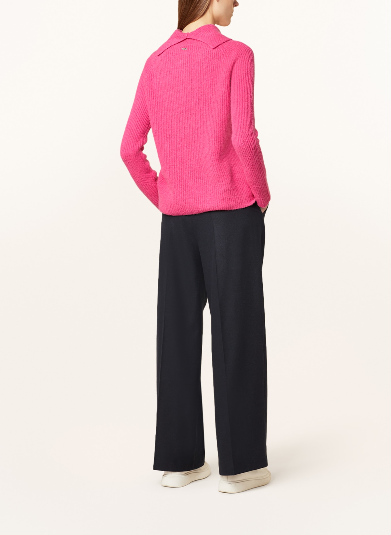 BOSS Turtleneck sweater FIESTE with alpaca, Color: PINK (Image 3)