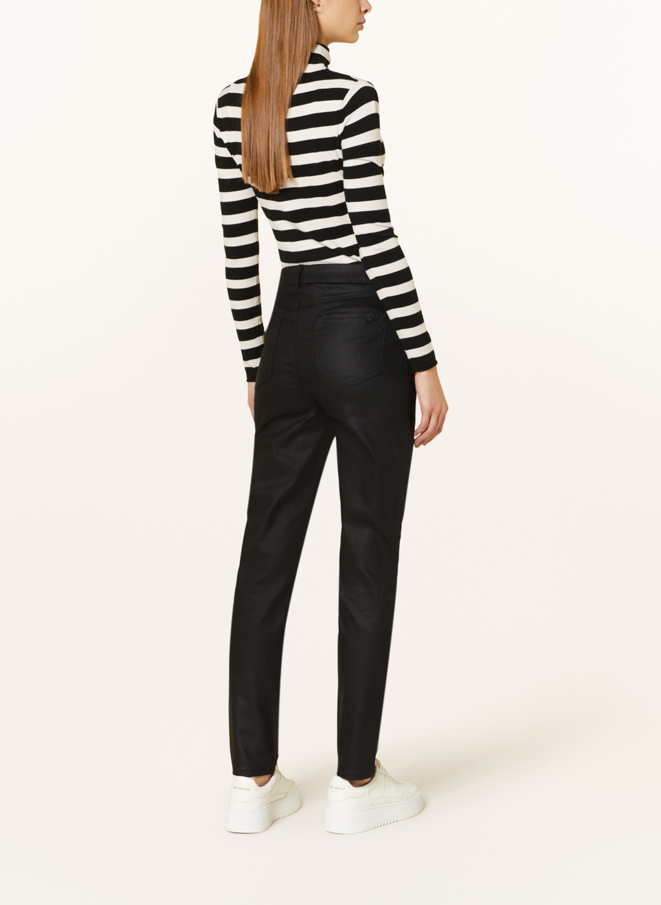 comma Coated jeans, Color: BLACK (Image 3)
