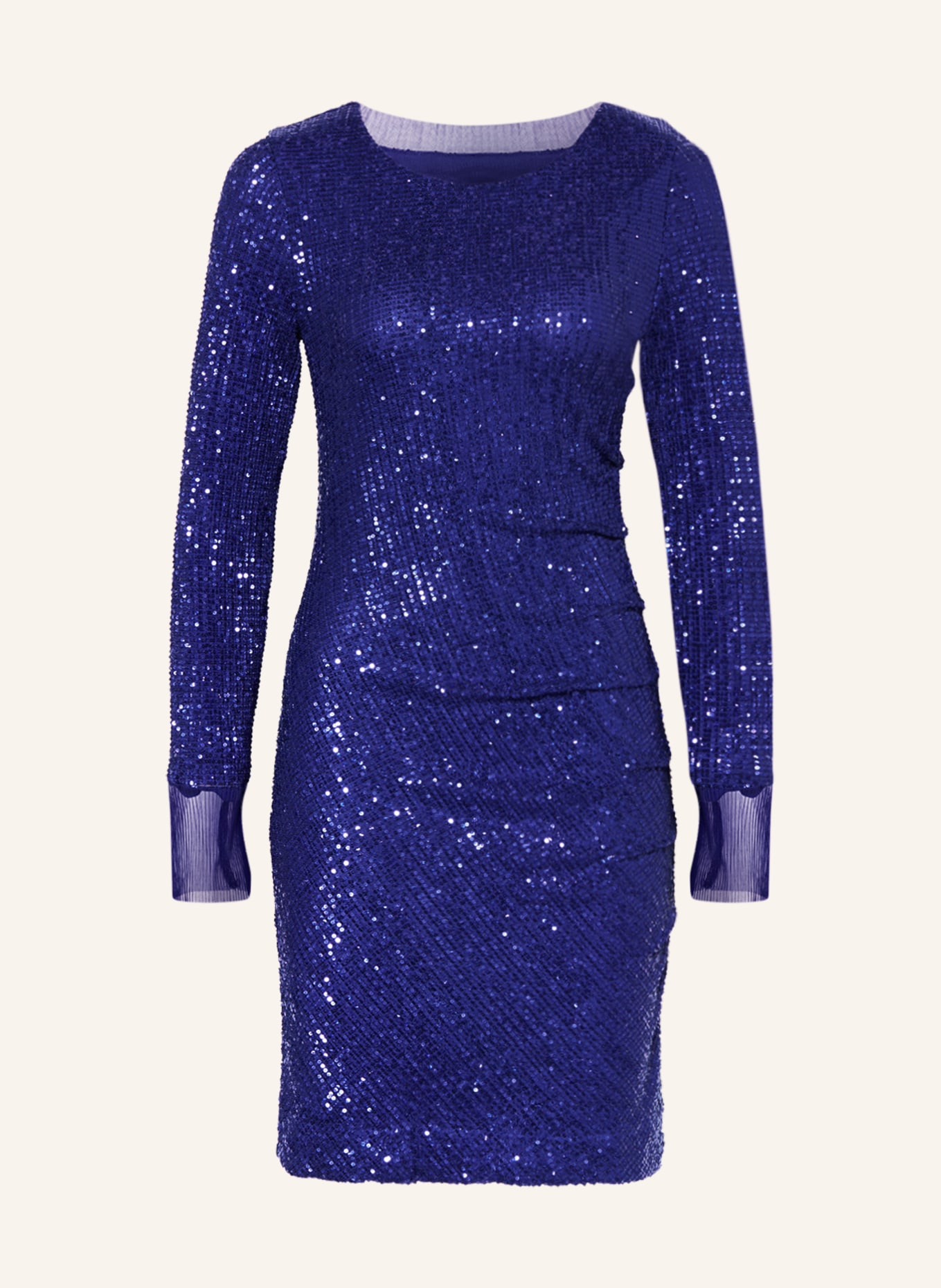 BOSS Kleid EDEGRA mit Pailletten, Farbe: BLAU (Bild 1)