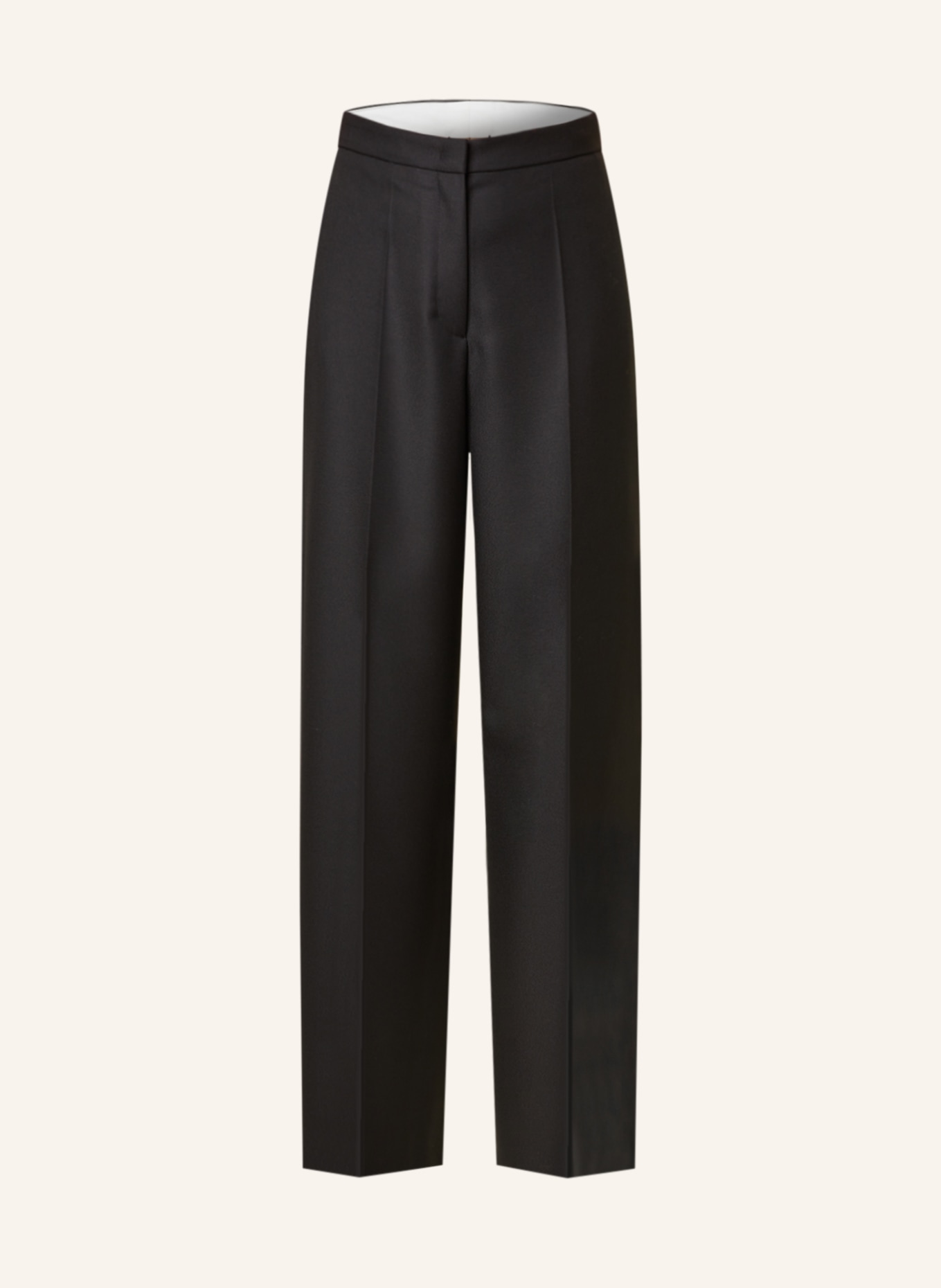 BOSS Wide leg trousers TILWIDA, Color: BLACK (Image 1)