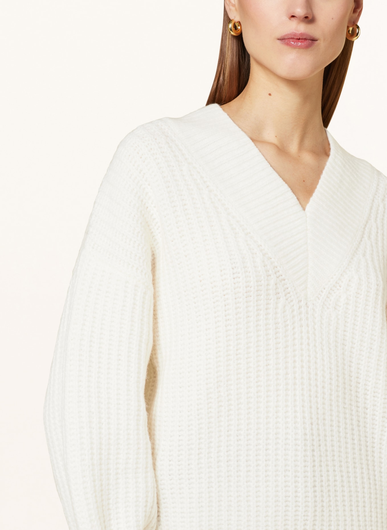 HUGO Sweater SESAMIA, Color: WHITE (Image 4)