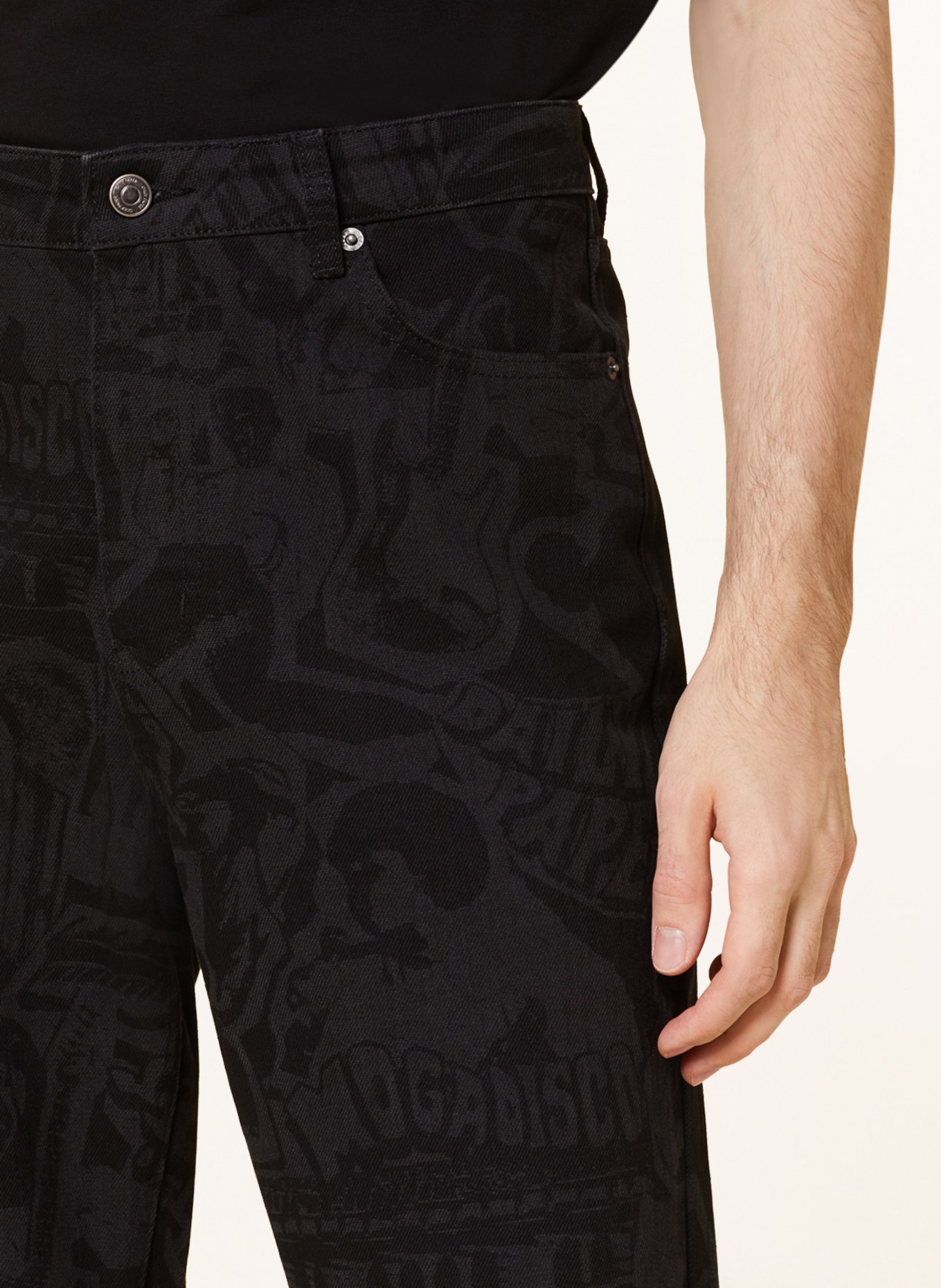 DAILY PAPER Jeans HOYAM straight fit, Color: BLACK (Image 5)