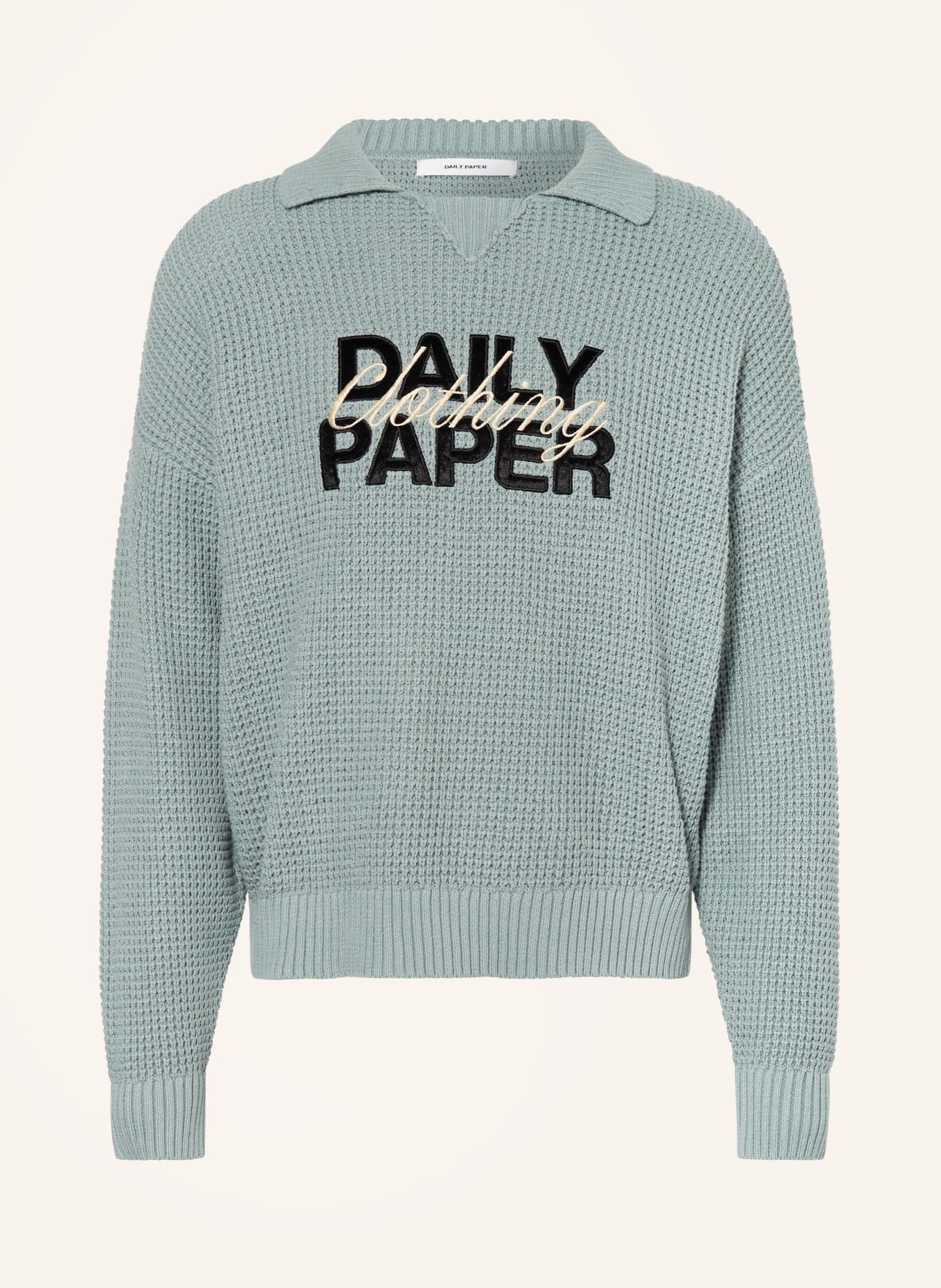 DAILY PAPER Sweter HUBAAB, Kolor: MIĘTOWY (Obrazek 1)