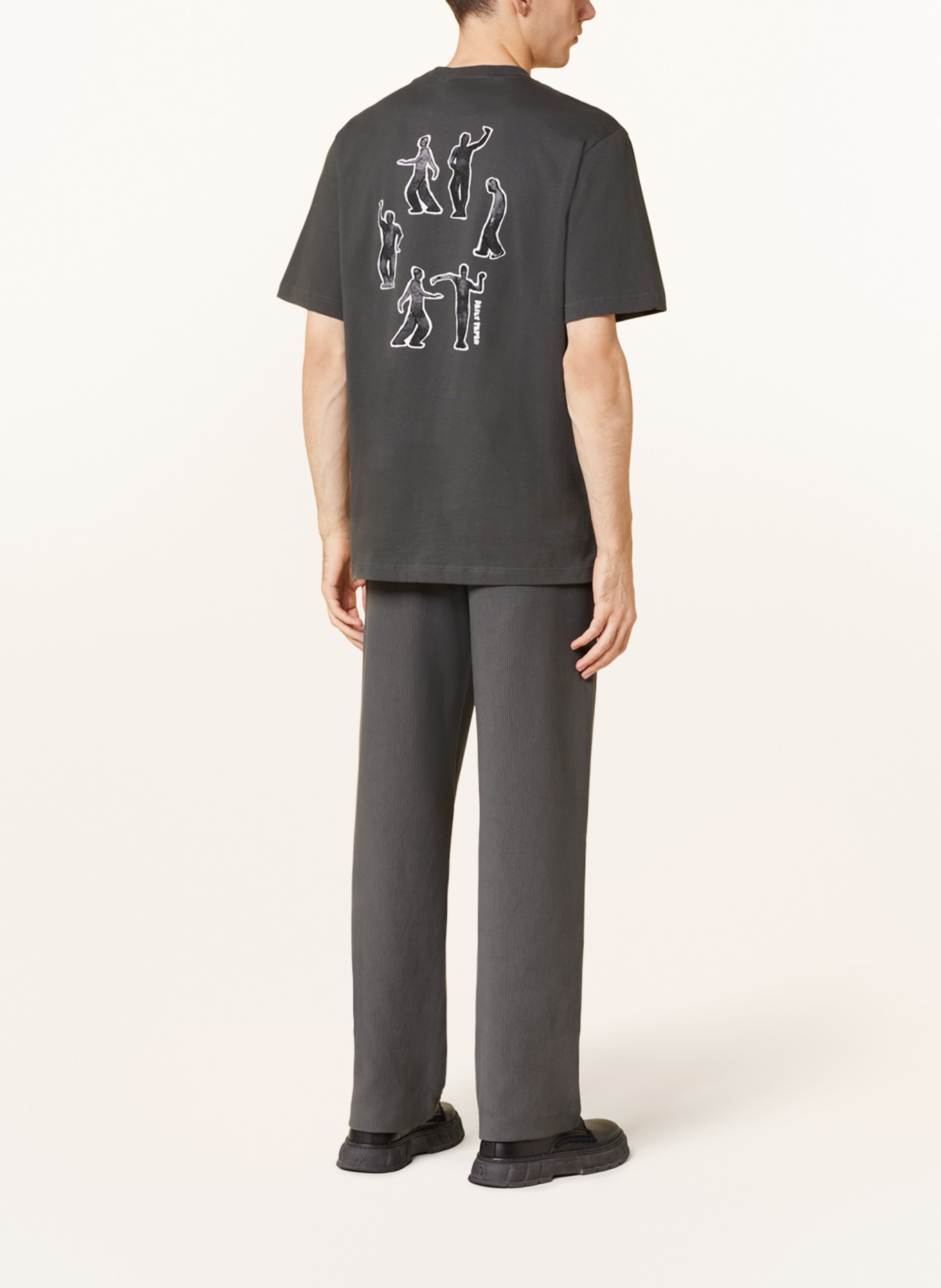 DAILY PAPER T-Shirt HALIM, Farbe: GRAU/ WEISS (Bild 3)