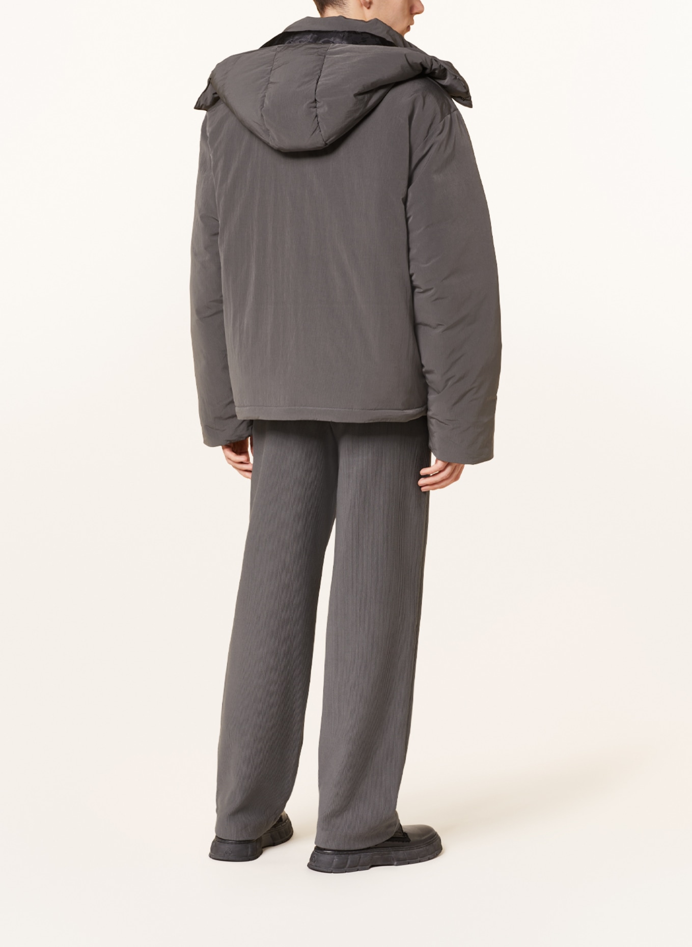 DAILY PAPER Jacke JOEL mit abnehmbarer Kapuze, Farbe: GRAU (Bild 3)