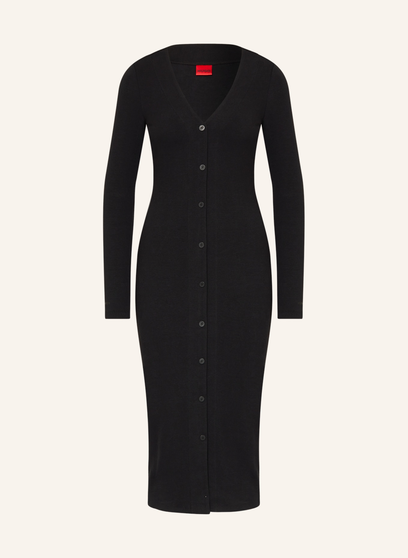HUGO Jersey dress NAZALEA, Color: BLACK (Image 1)