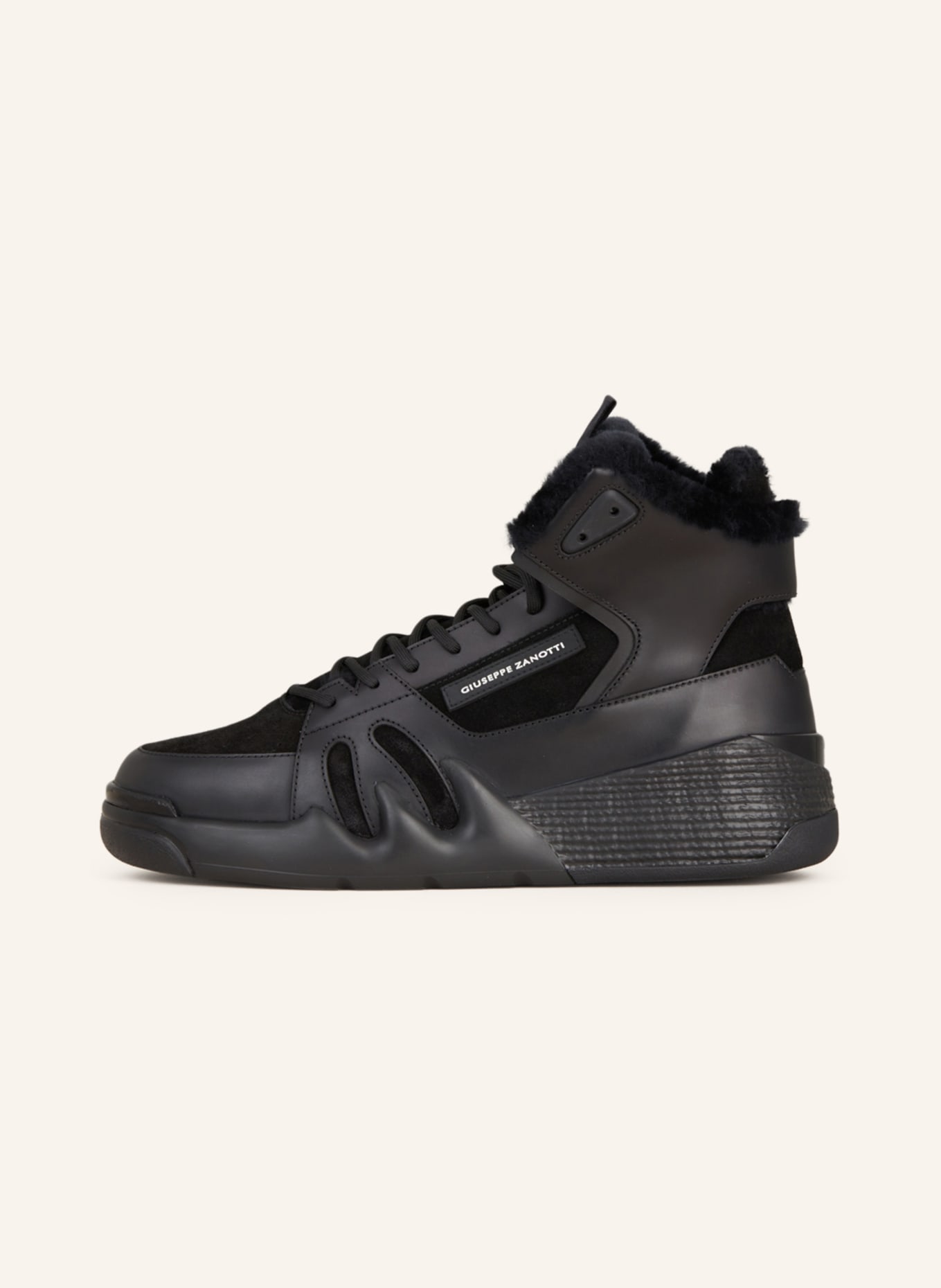 GIUSEPPE ZANOTTI DESIGN High-top sneakers TALON, Color: BLACK (Image 4)