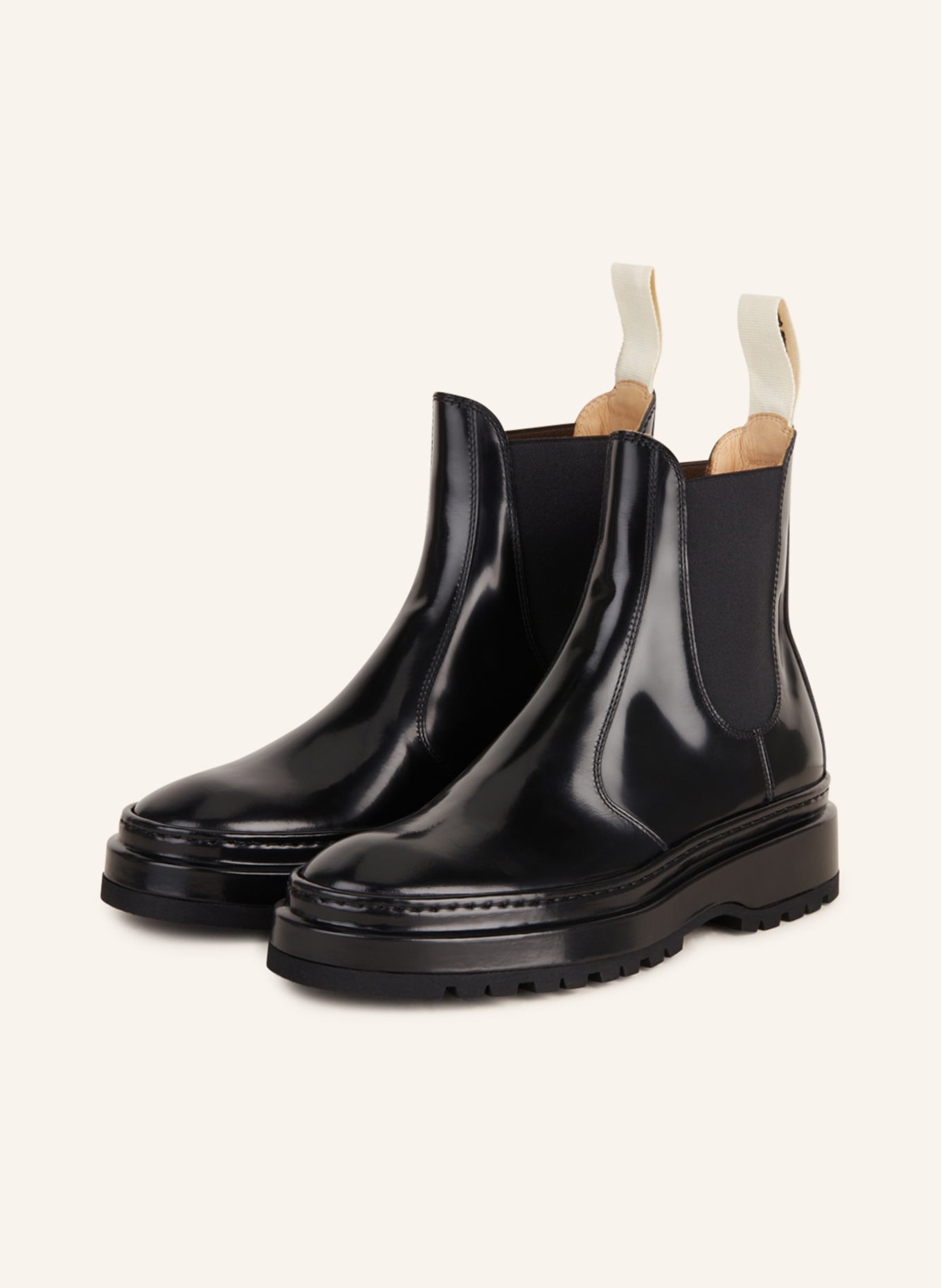 JACQUEMUS Chelsea boots, Color: BLACK (Image 1)