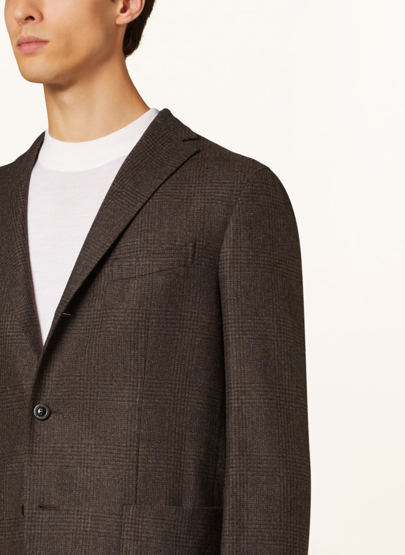 BOGLIOLI Tailored jacket regular fit, Color: DARK BROWN (Image 6)