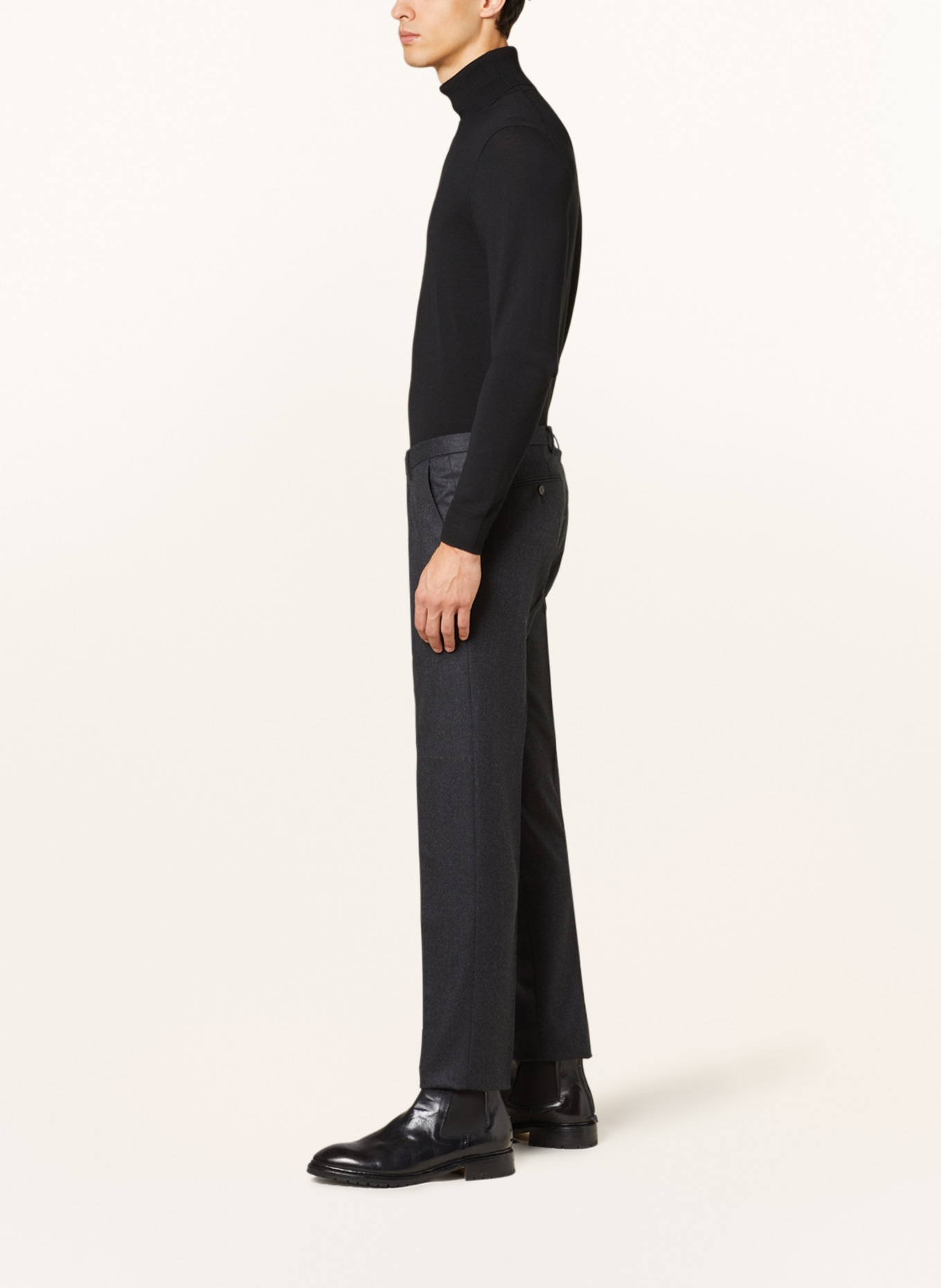 CHAS Anzughose Slim Fit, Farbe: DUNKELGRAU (Bild 5)