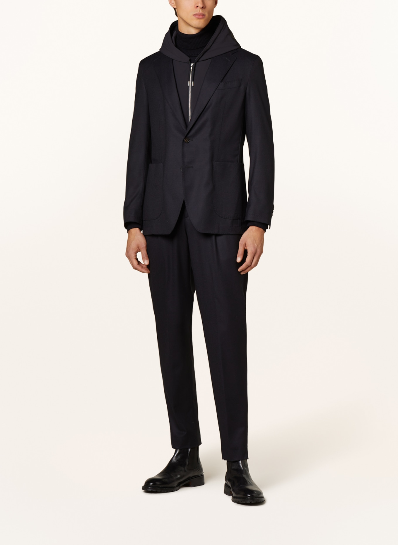 CHAS Suit trousers extra slim fit, Color: DARK BLUE (Image 2)