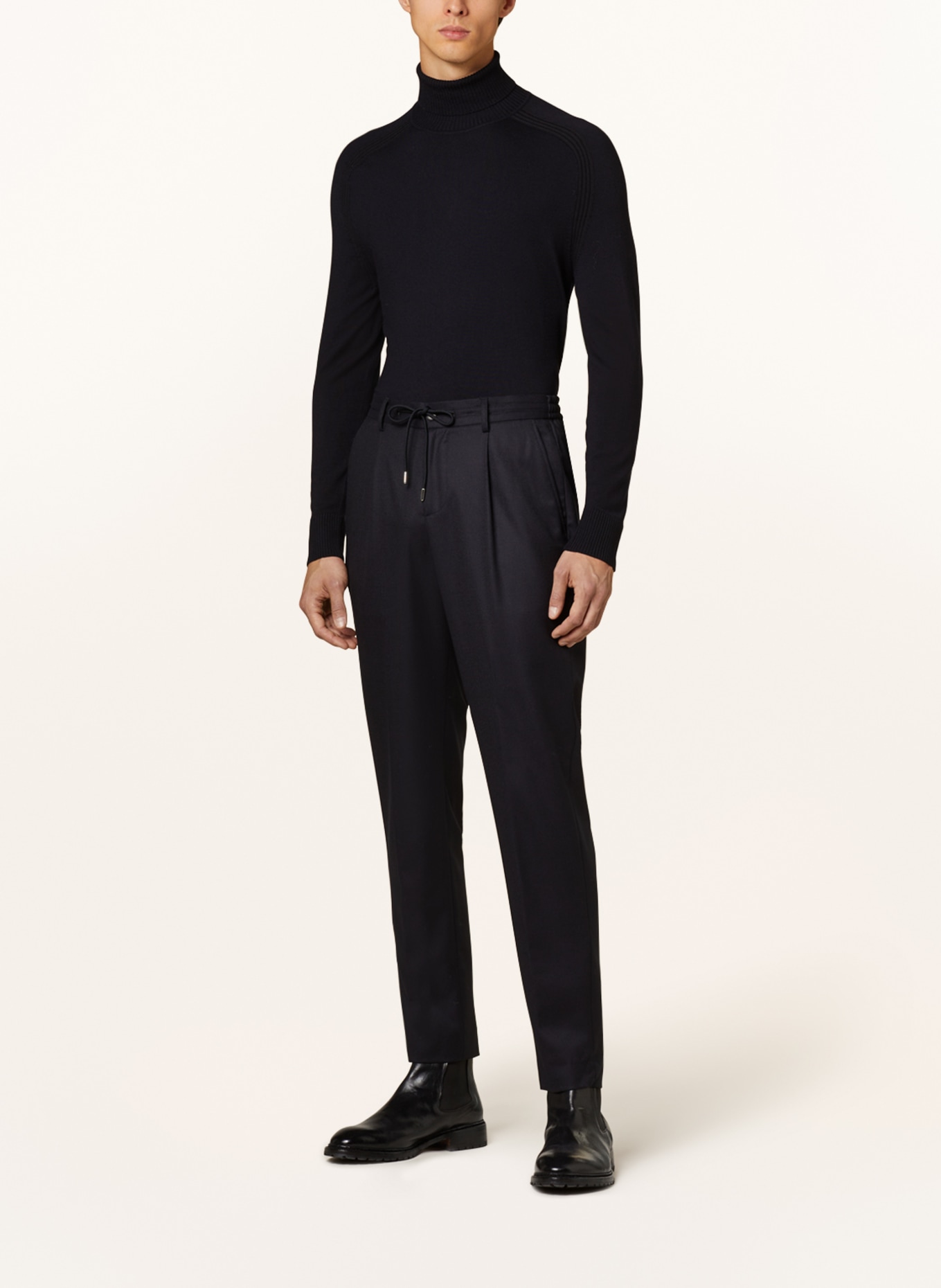CHAS Anzughose Extra Slim Fit, Farbe: DUNKELBLAU (Bild 3)