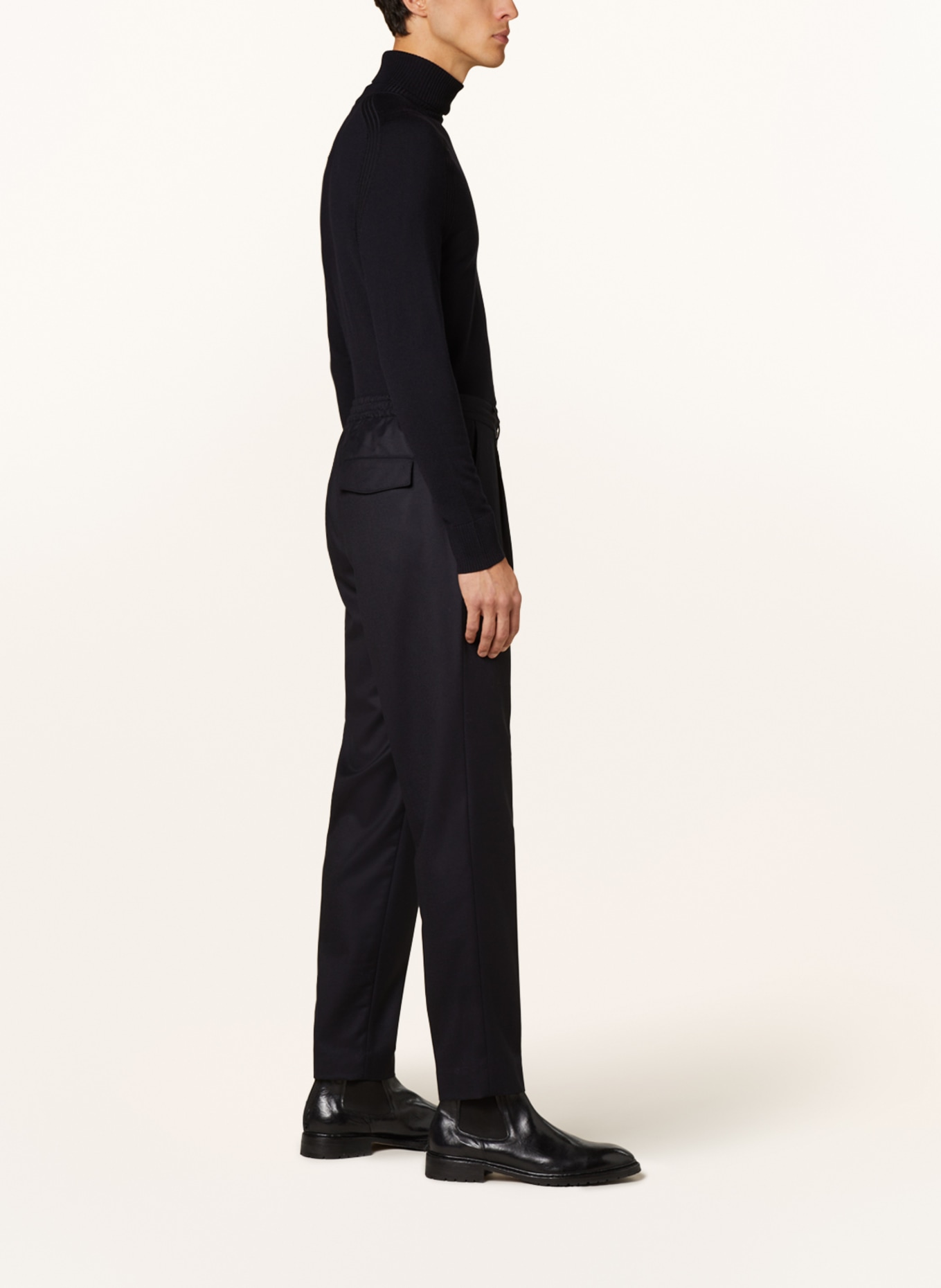CHAS Anzughose Extra Slim Fit, Farbe: DUNKELBLAU (Bild 5)