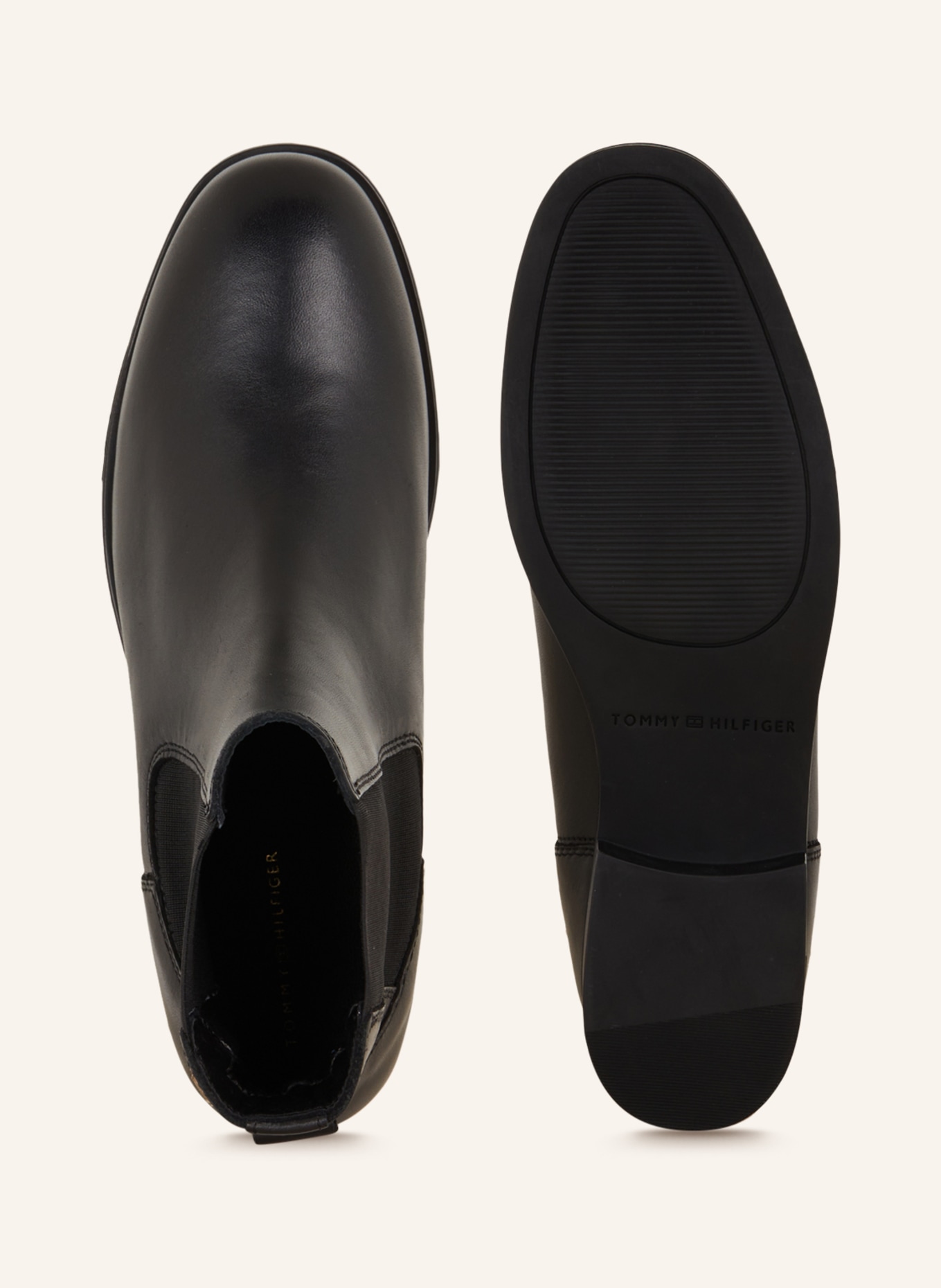 TOMMY HILFIGER Chelsea boots, Color: BLACK (Image 5)