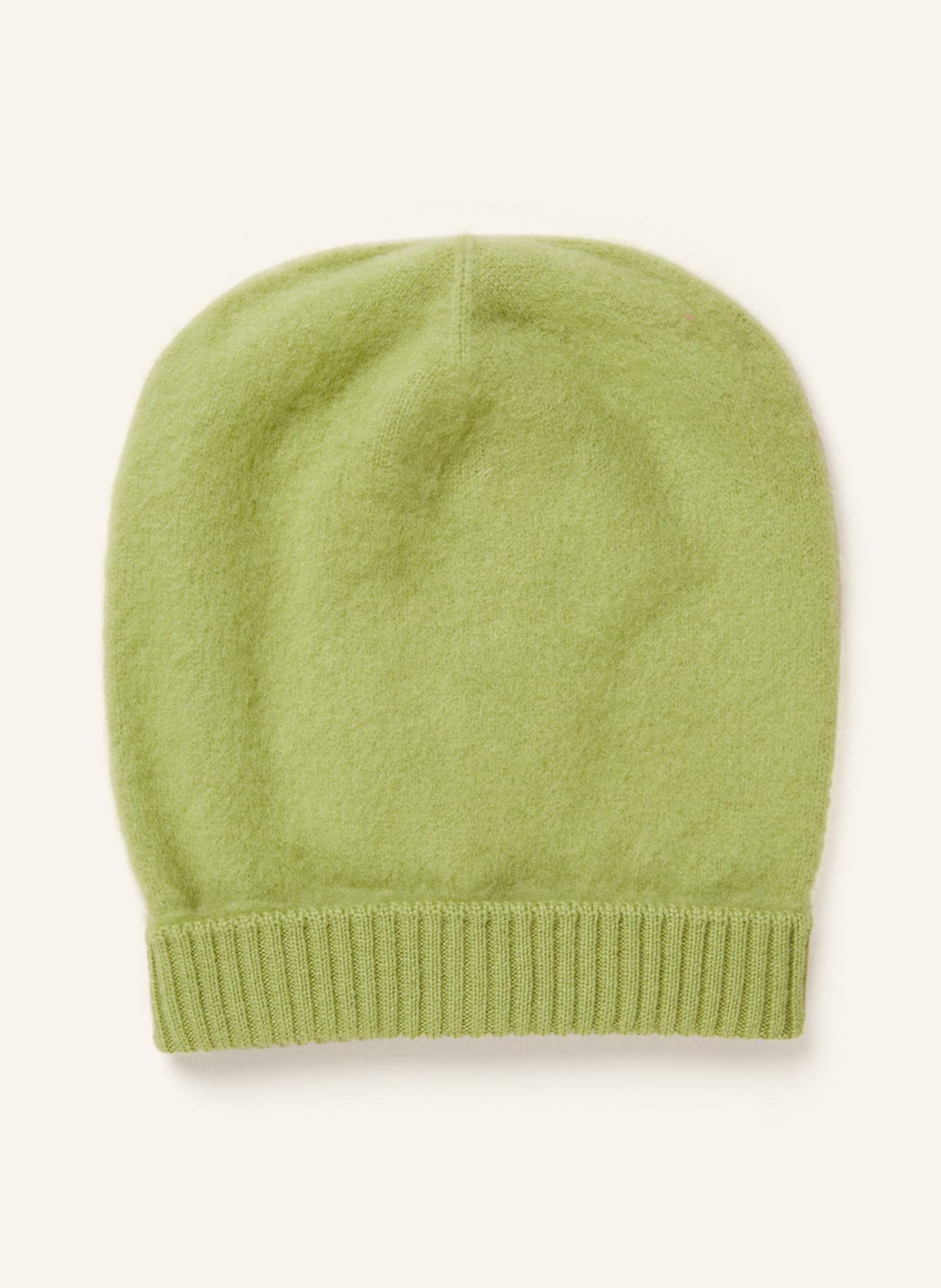 FIORONI Kaszmirowa czapka, Kolor: JASNOZIELONY (Obrazek 1)
