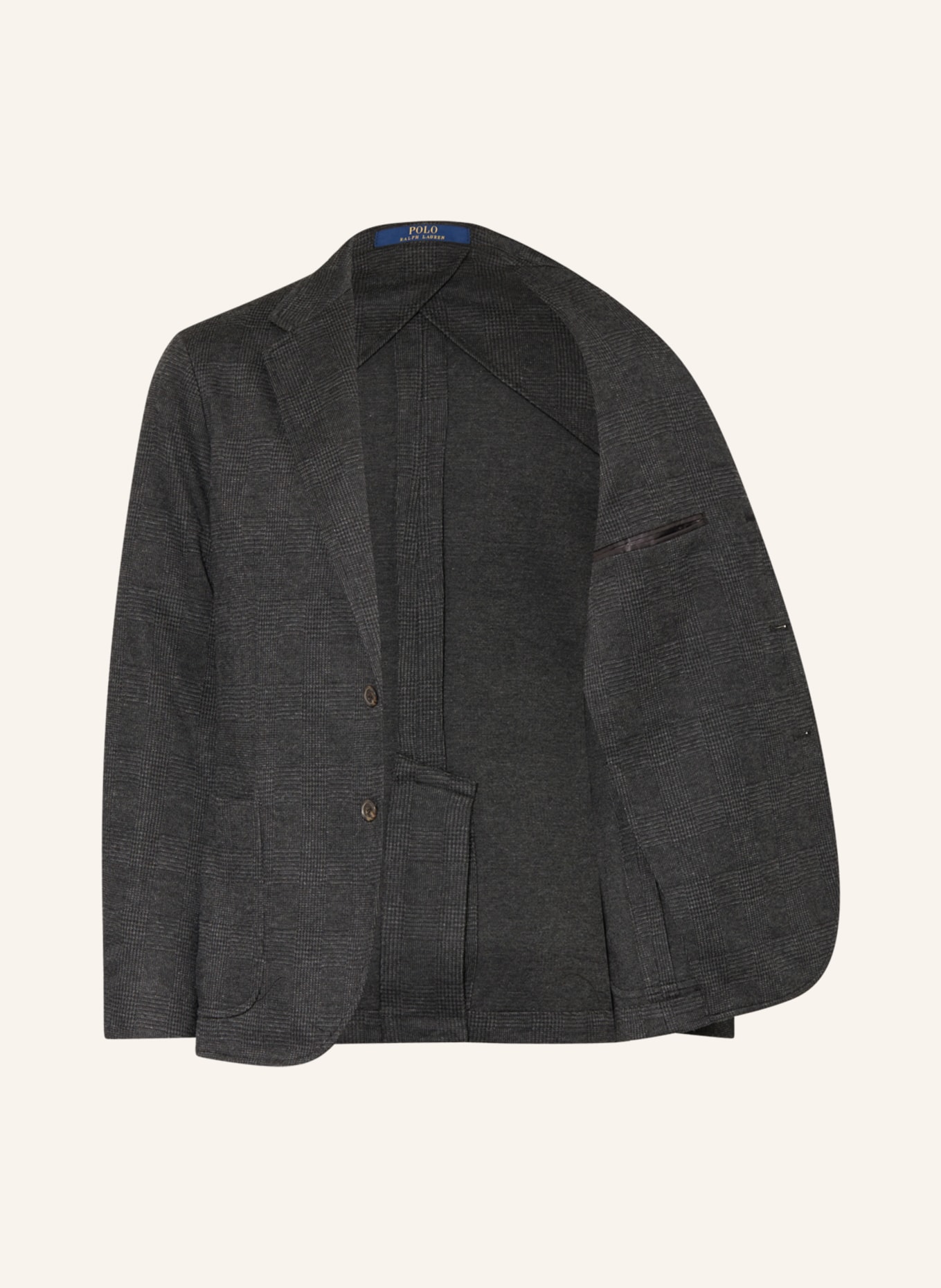 POLO RALPH LAUREN Jersey jacket PSYALE extra slim fit in black