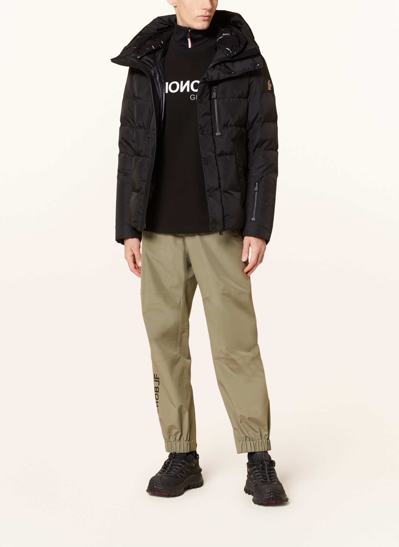 MONCLER GRENOBLE Down jacket RODENBERG, Color: BLACK (Image 2)