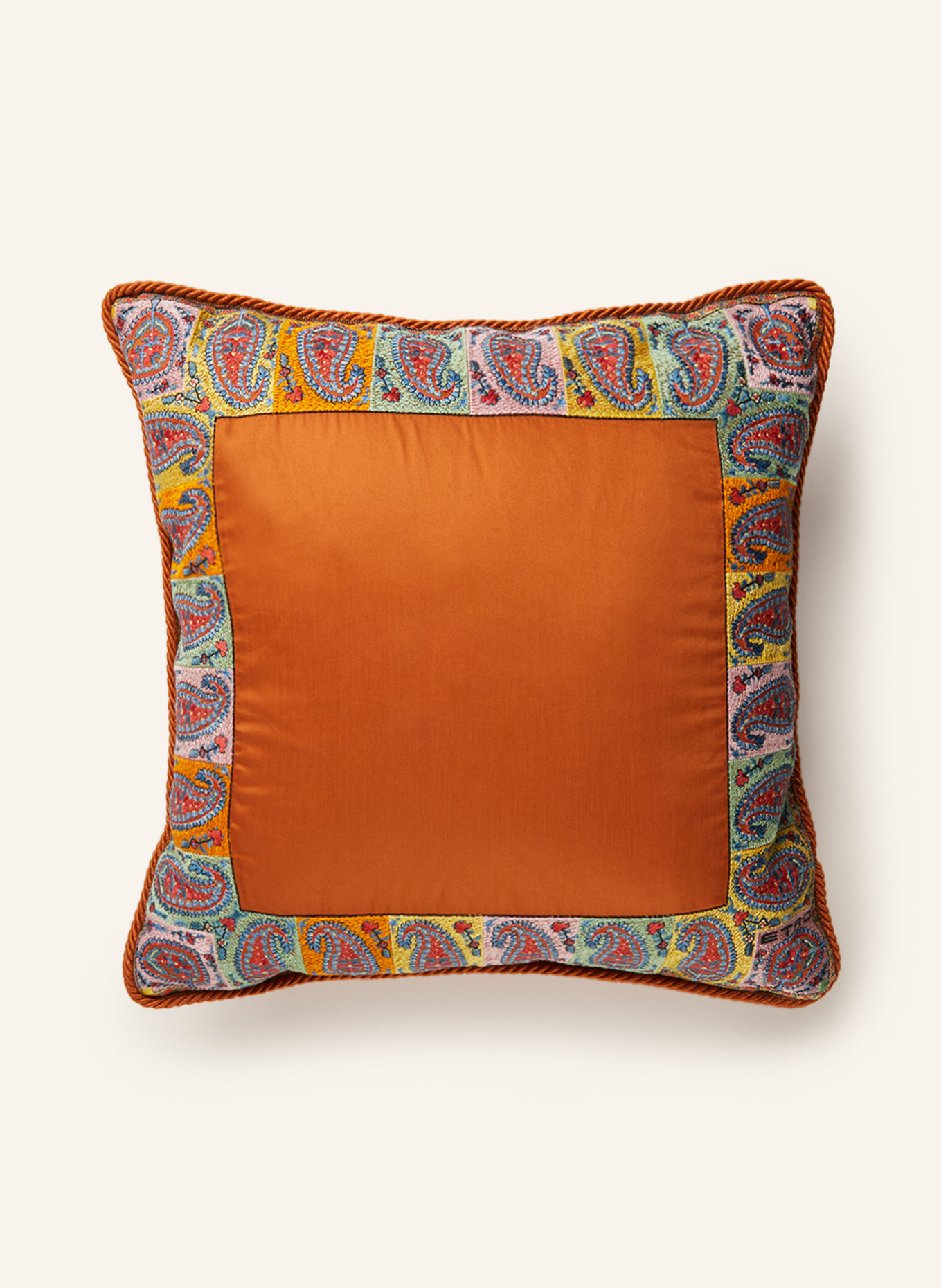 ETRO Home Decorative cushion, Color: DARK ORANGE (Image 1)