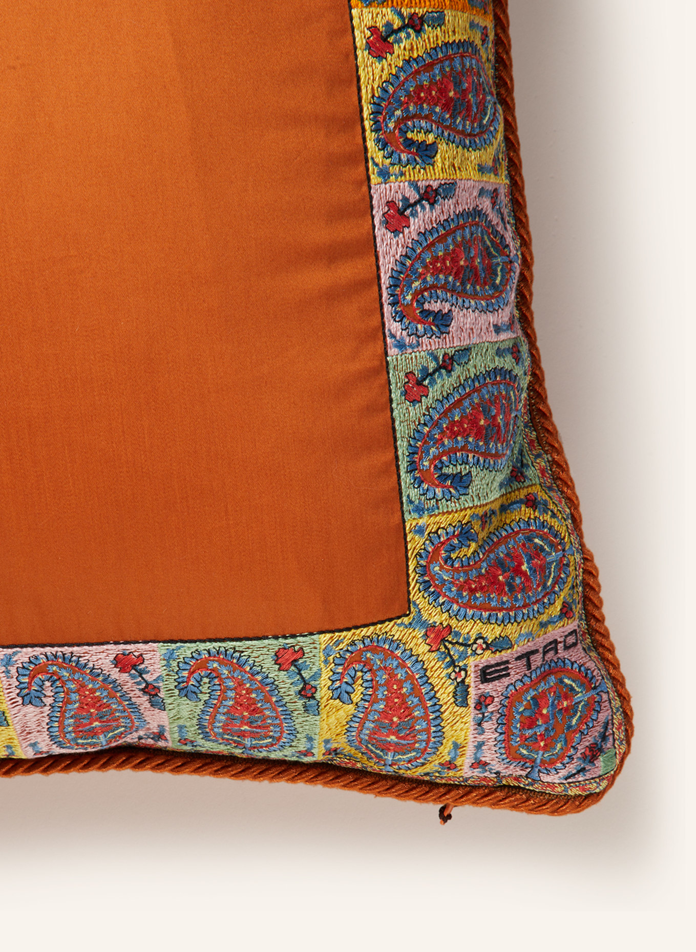 ETRO Home Decorative cushion, Color: DARK ORANGE (Image 3)