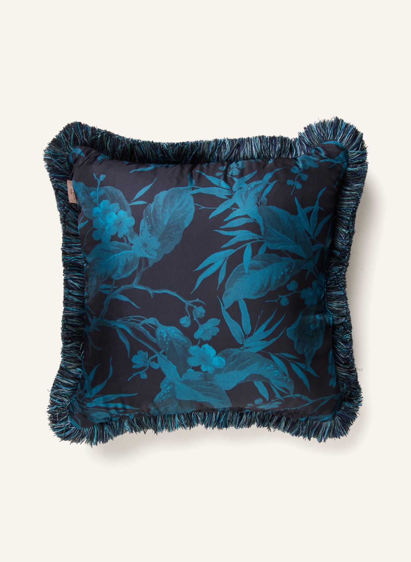 ETRO Home Decorative cushion, Color: DARK BLUE/ TURQUOISE/ LIGHT GRAY (Image 2)