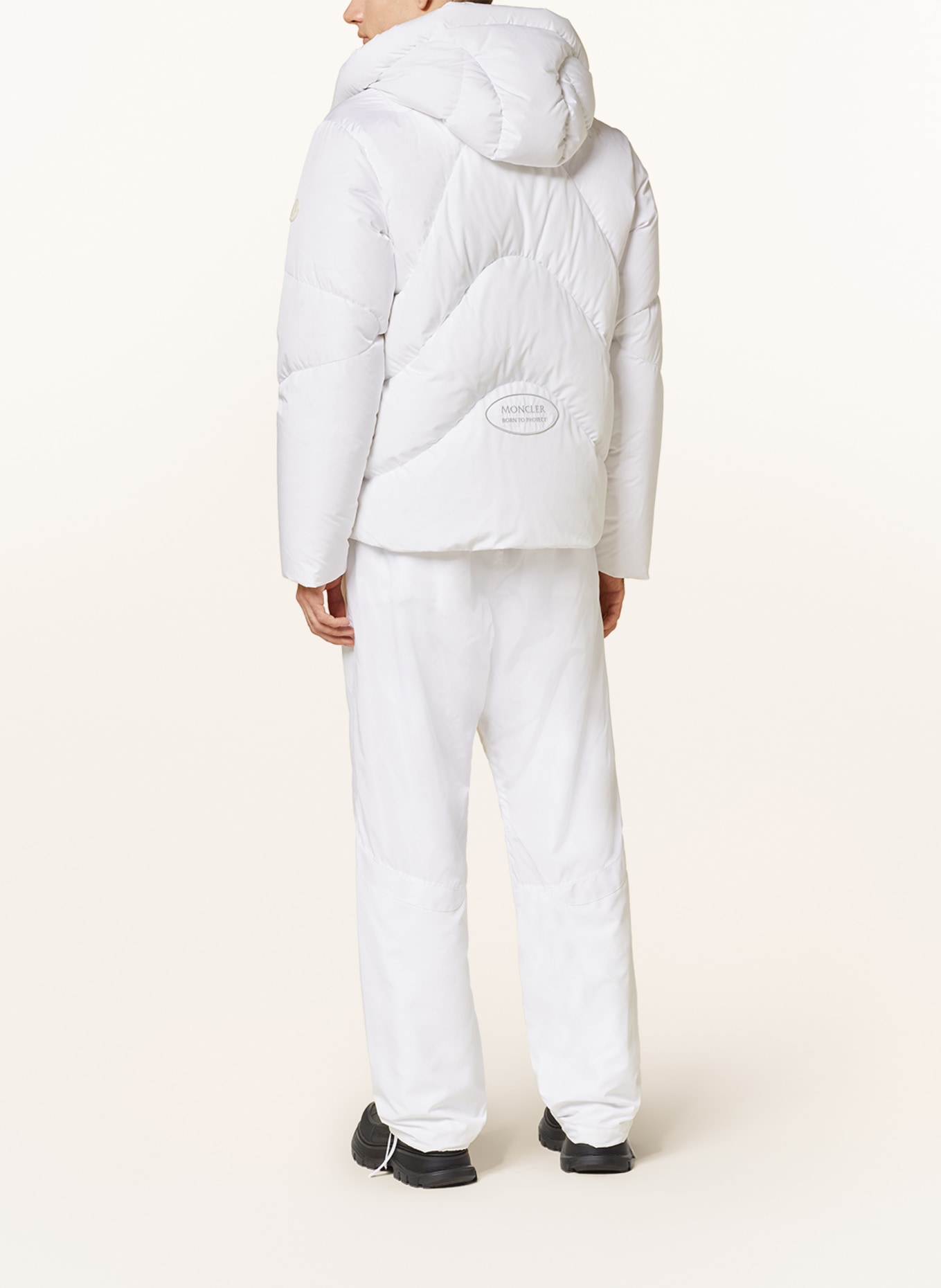 MONCLER Down jacket ADUR, Color: WHITE (Image 3)