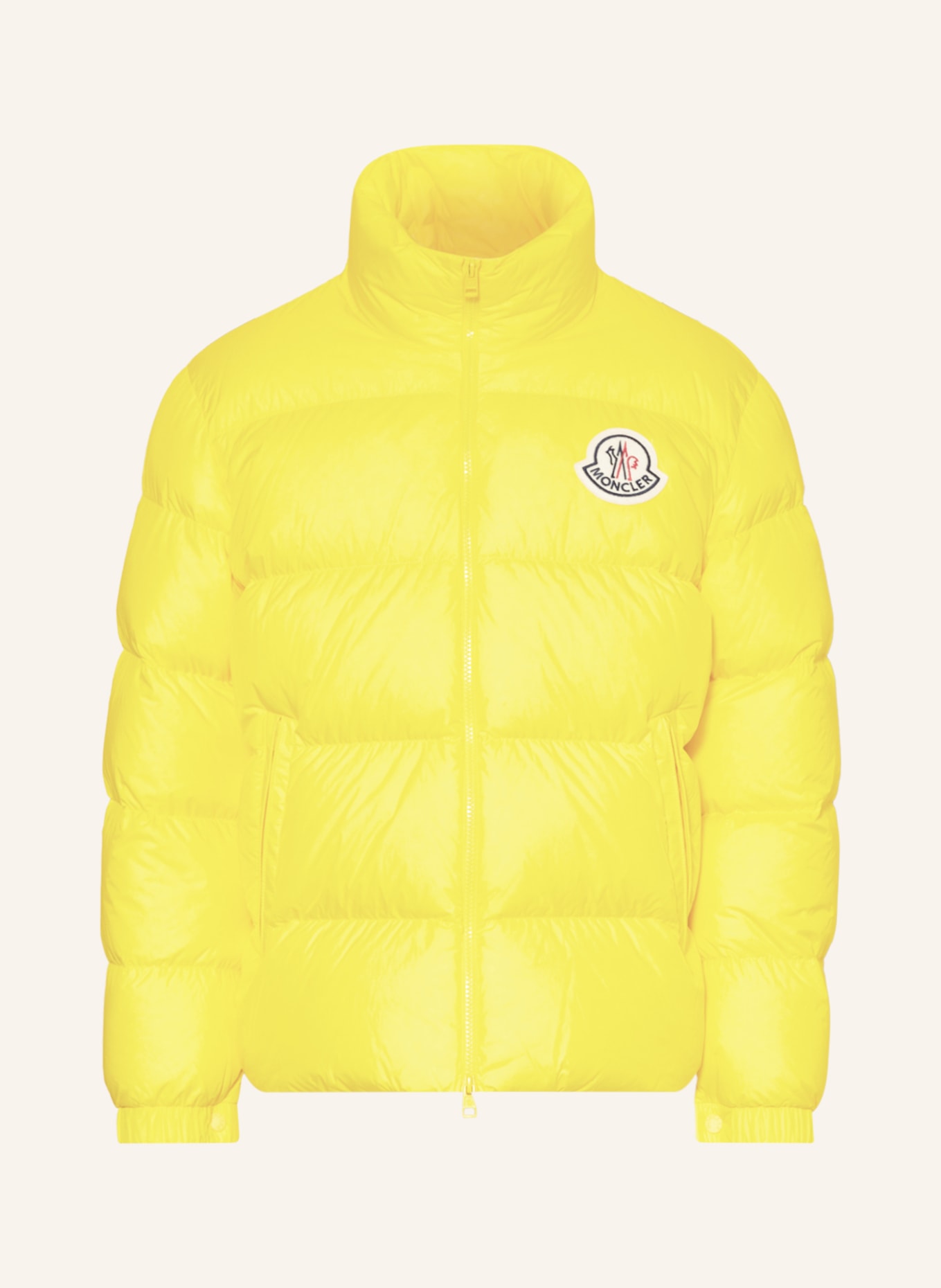 MONCLER Down jacket CITALA, Color: YELLOW (Image 1)