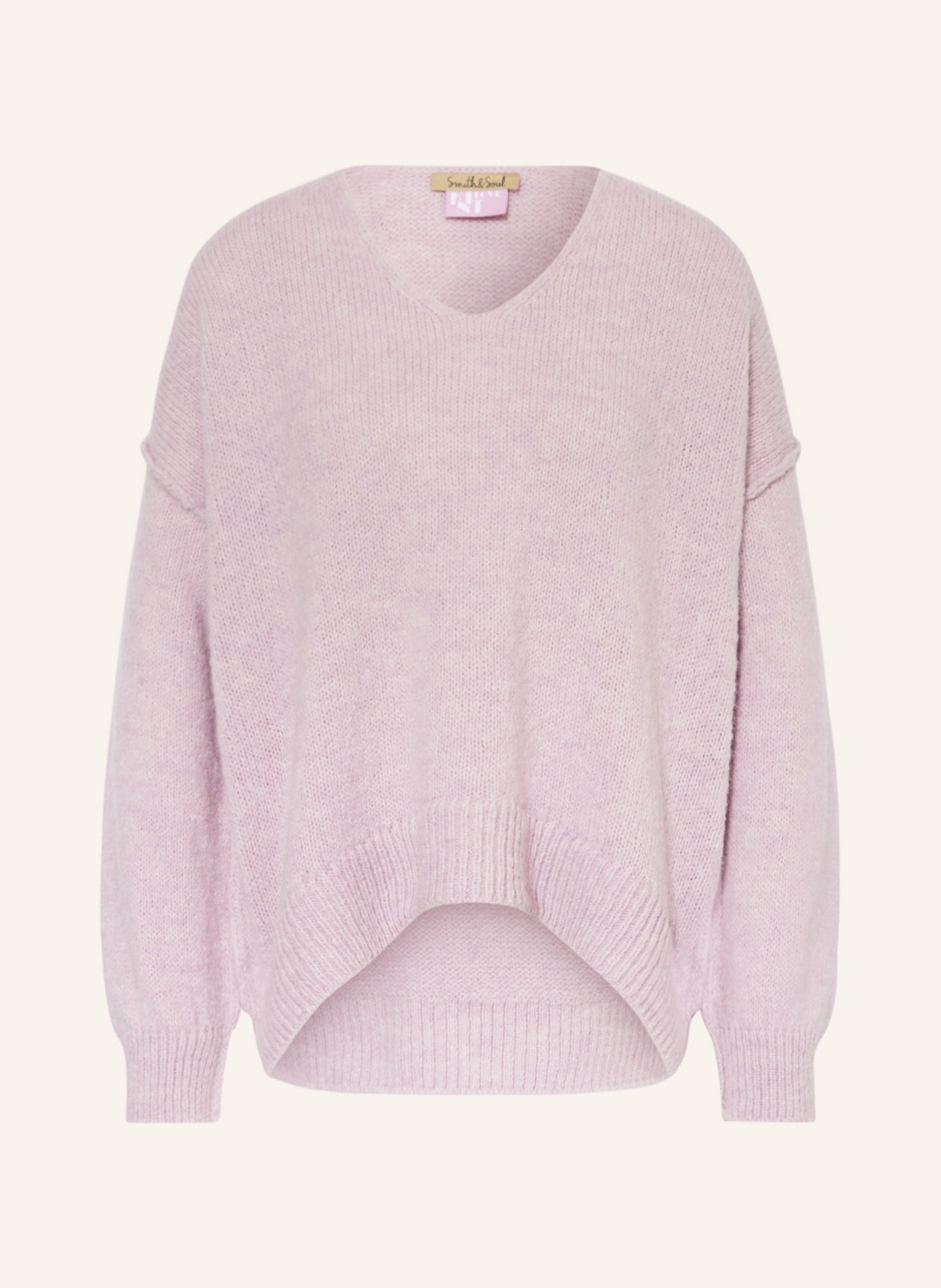 Smith & Soul Sweater with alpaca, Color: LIGHT PURPLE (Image 1)