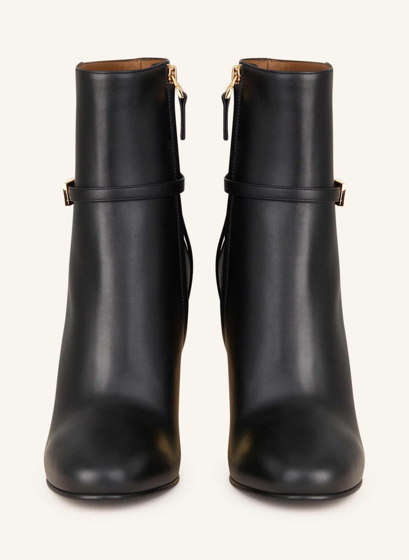 FENDI Ankle boots, Color: BLACK/ GOLD (Image 3)