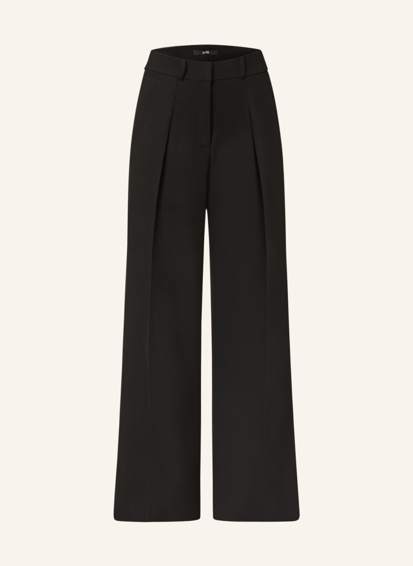 SLY 010 Wide leg trousers FLORA, Color: BLACK (Image 1)