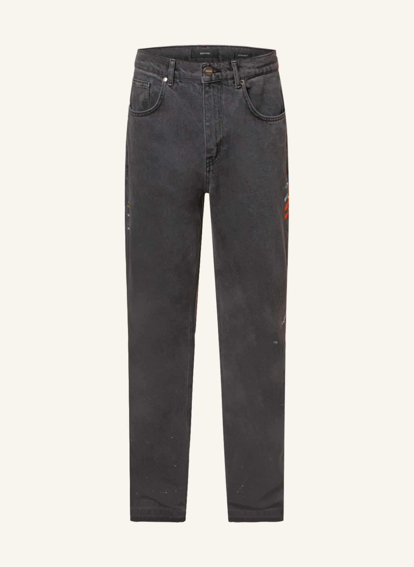 EIGHTYFIVE Jeans Straight Fit, Farbe: GRAU (Bild 1)