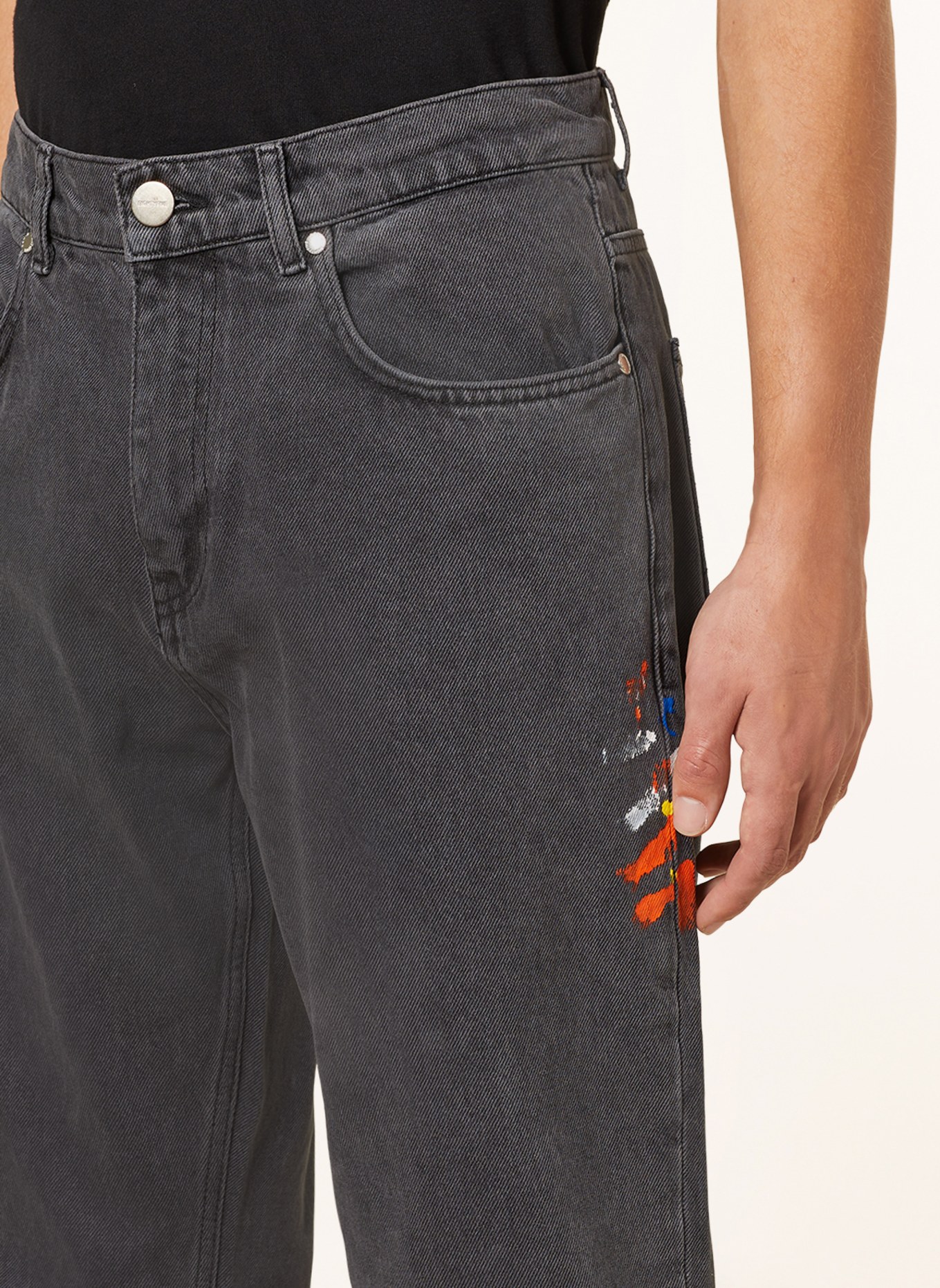 EIGHTYFIVE Jeans Straight Fit, Farbe: GRAU (Bild 5)
