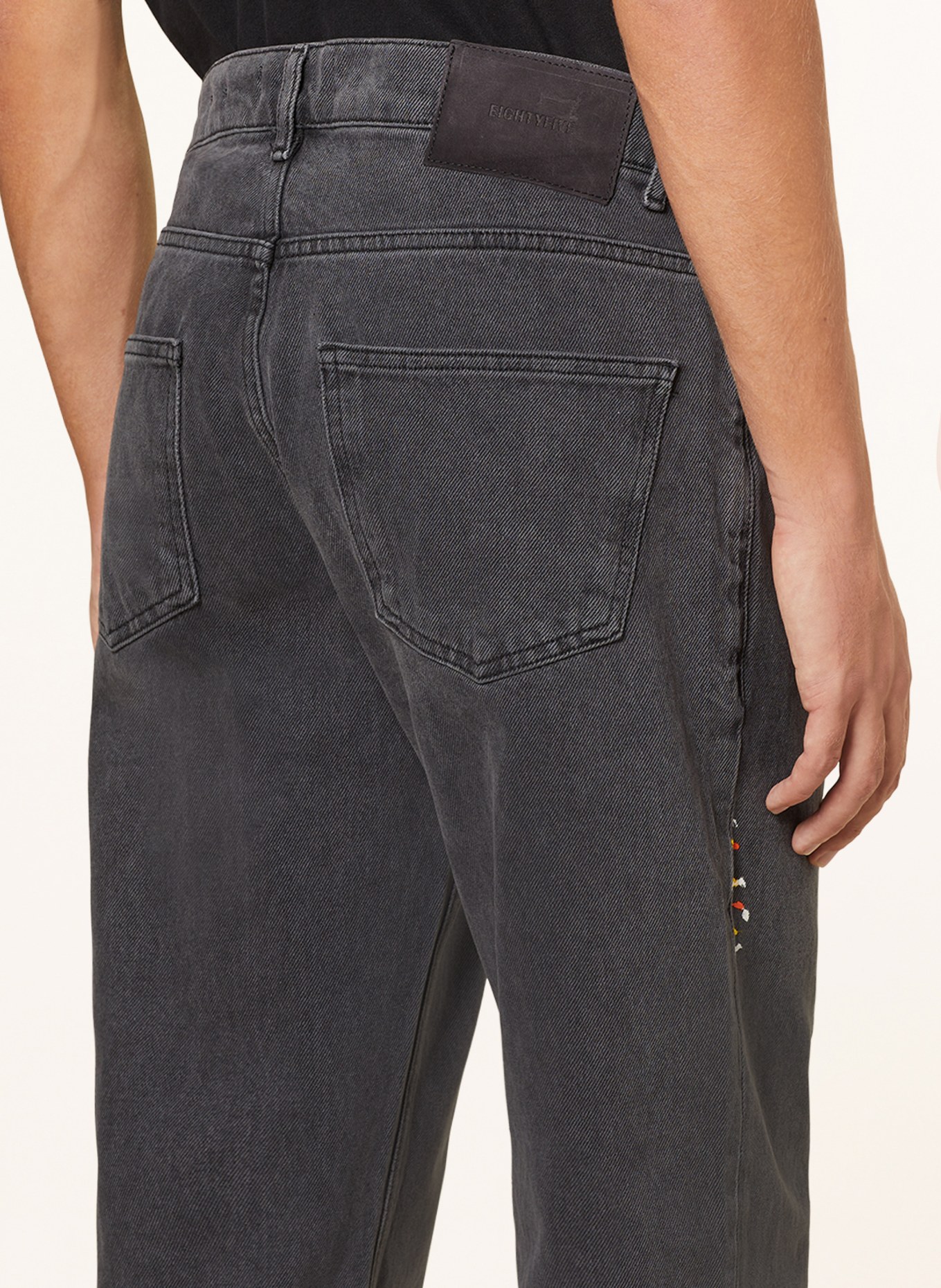EIGHTYFIVE Jeans Straight Fit, Farbe: GRAU (Bild 6)