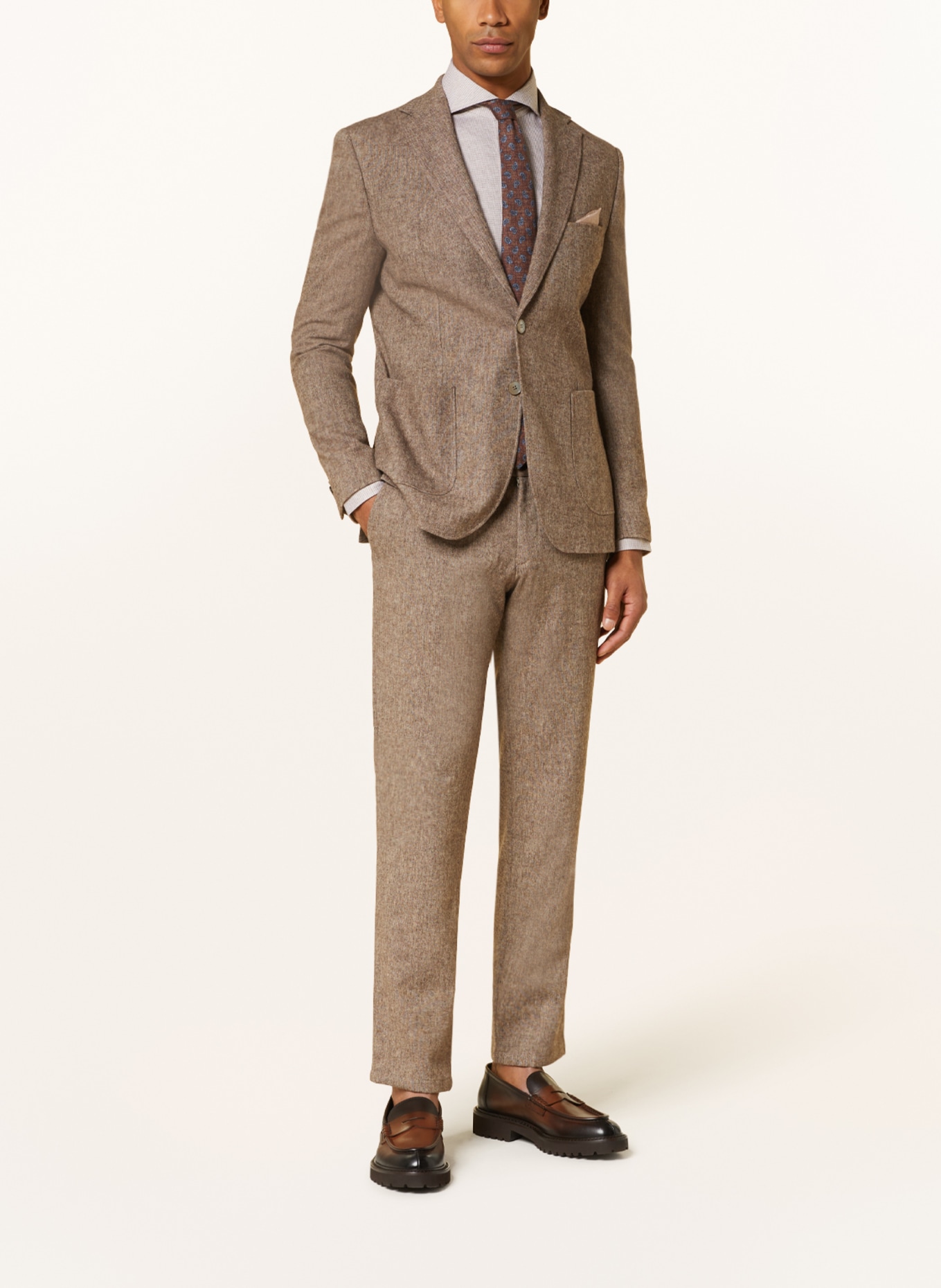 PAUL Suit trousers slim fit, Color: 270 CAMEL (Image 2)