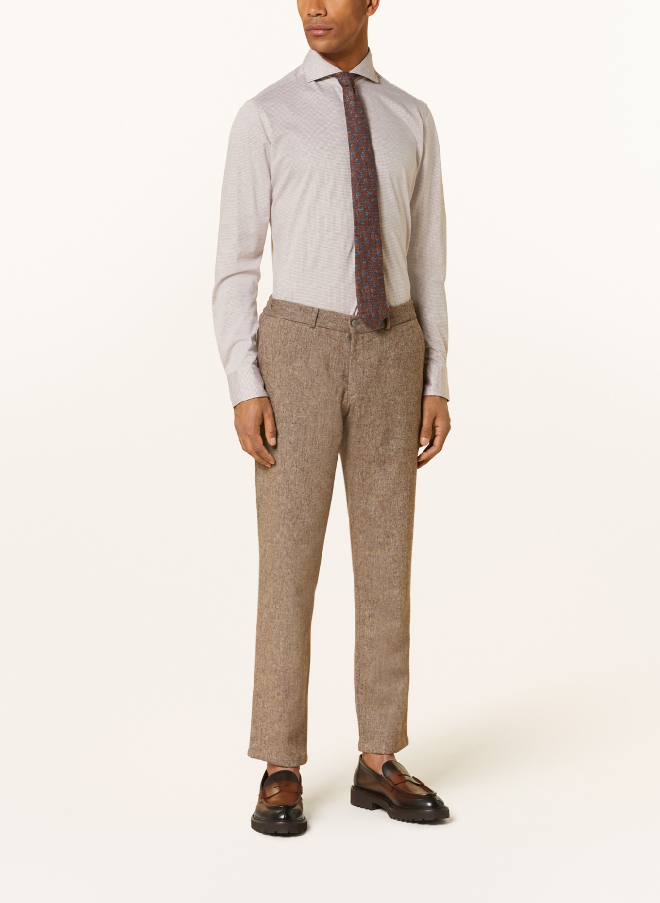 PAUL Suit trousers slim fit, Color: 270 CAMEL (Image 3)
