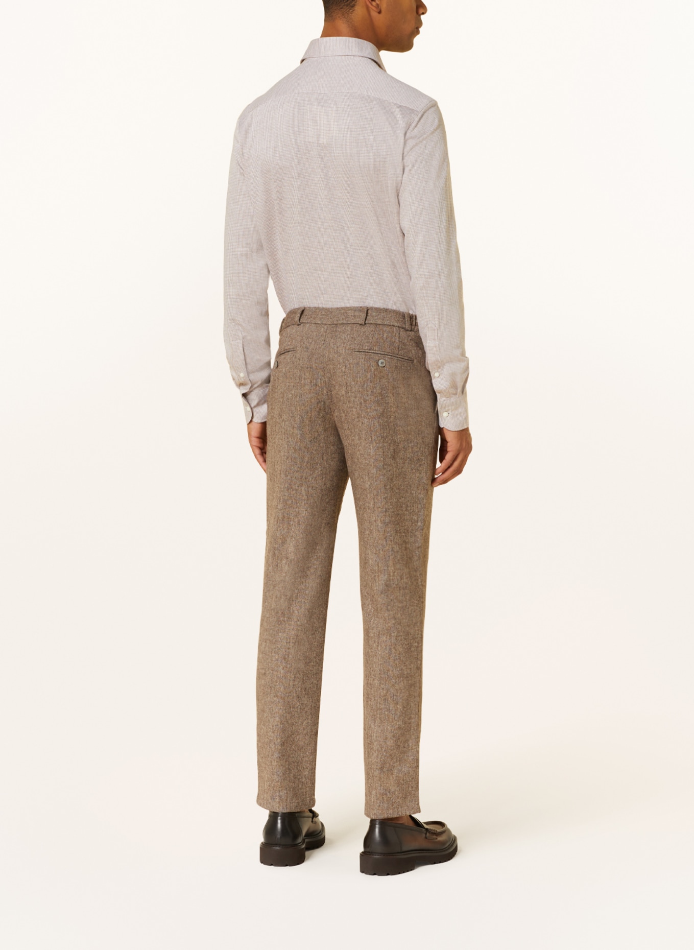 PAUL Suit trousers slim fit, Color: 270 CAMEL (Image 4)