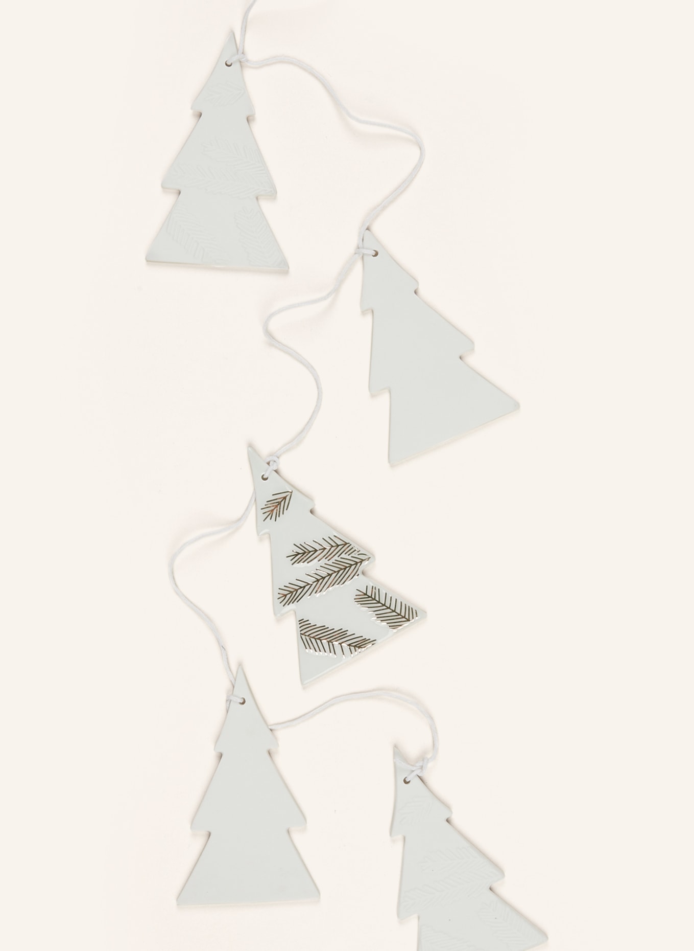 RÄDER Girlanda JEDLIČKY: BÍLÁ