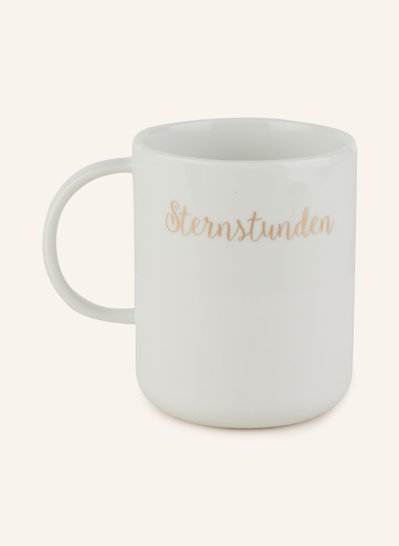 RÄDER Kubek z uchem WINTERGENUSS: BIAŁY