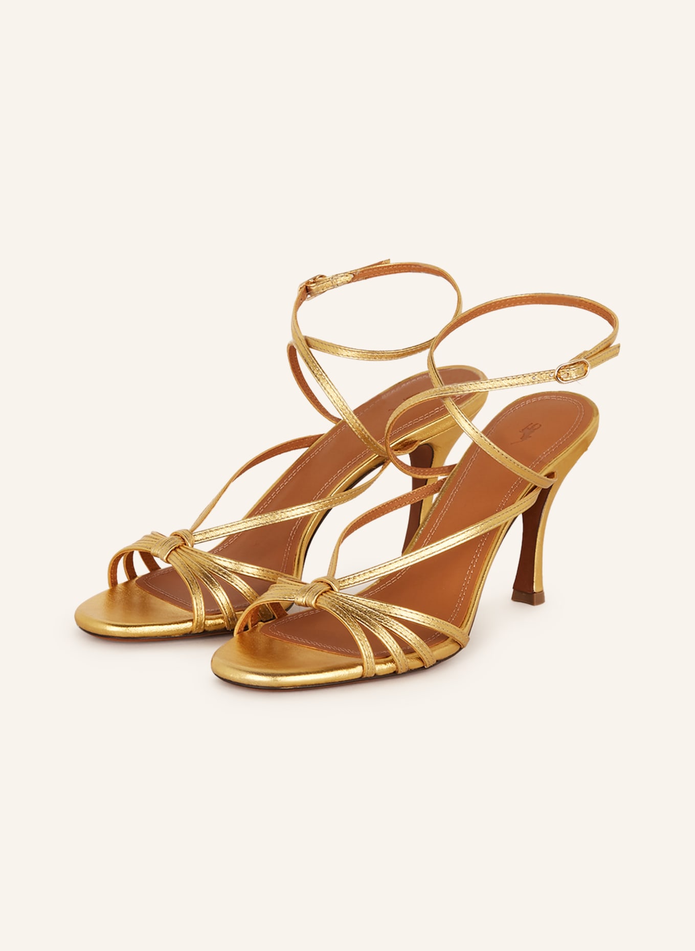 POLO RALPH LAUREN Sandals, Color: GOLD (Image 1)