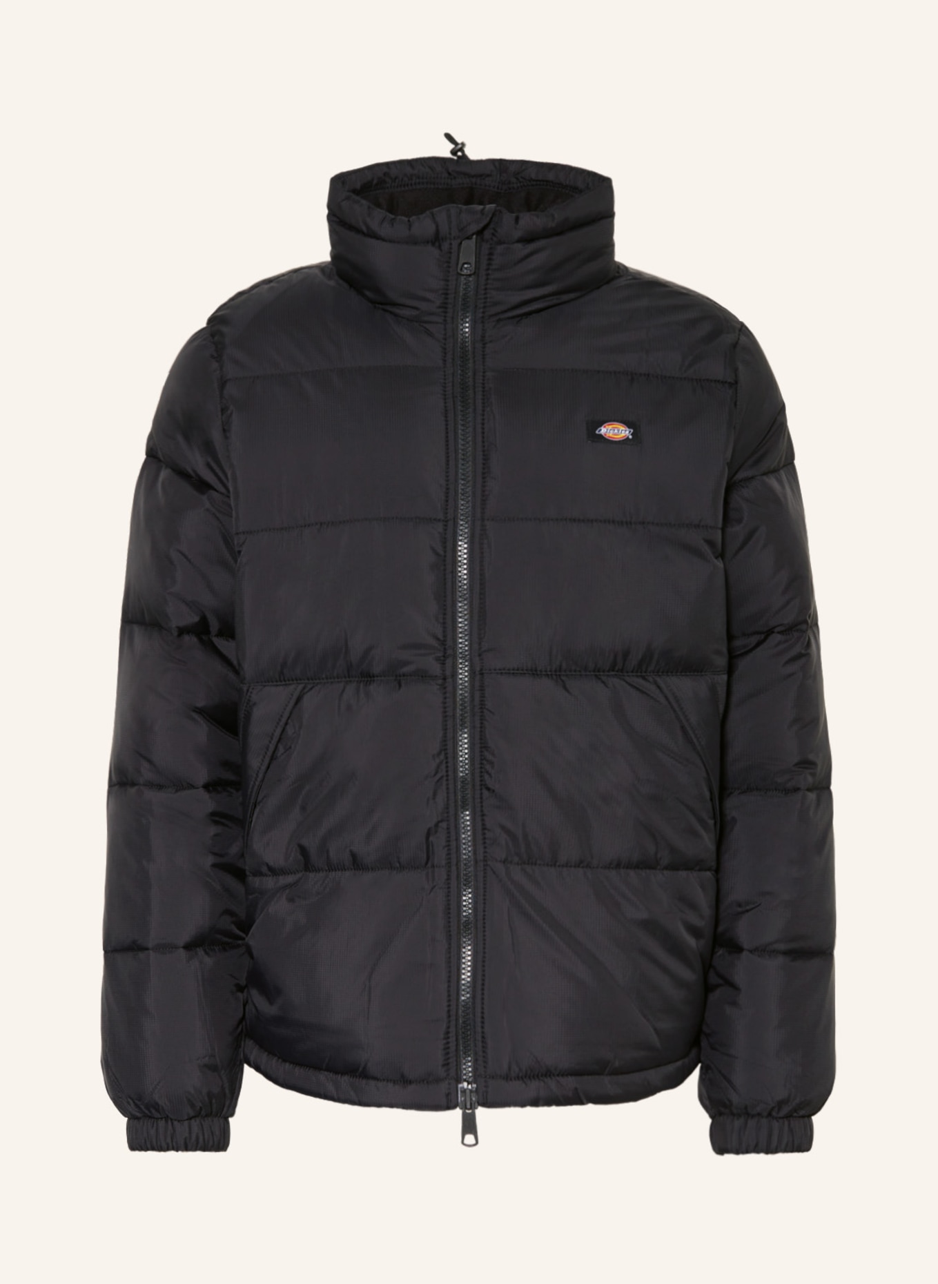 Dickies Quilted jacket WALDENBURG, Color: BLACK (Image 1)