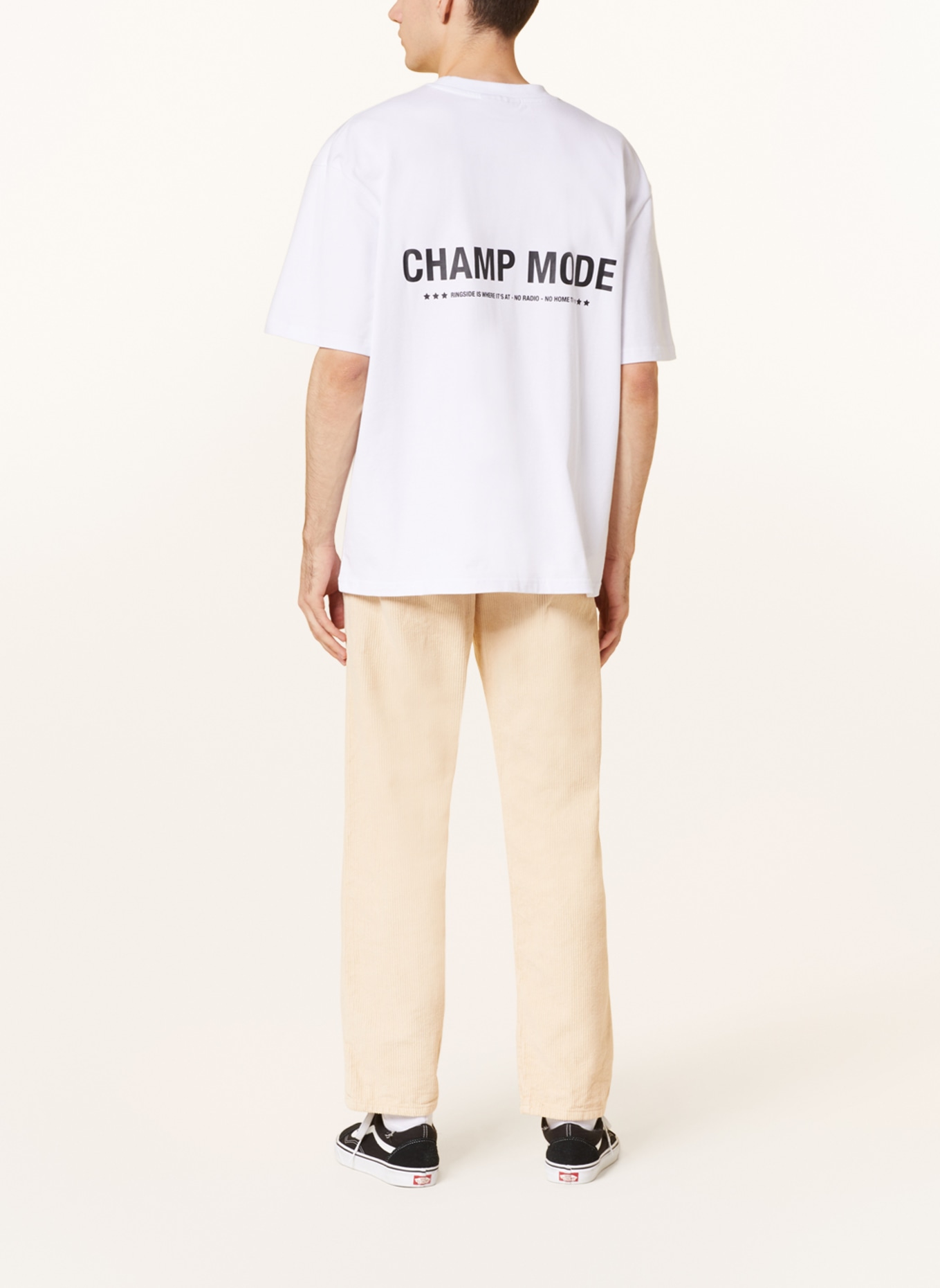 PEGADOR Oversized shirt DIKE, Color: BLACK/ WHITE (Image 2)